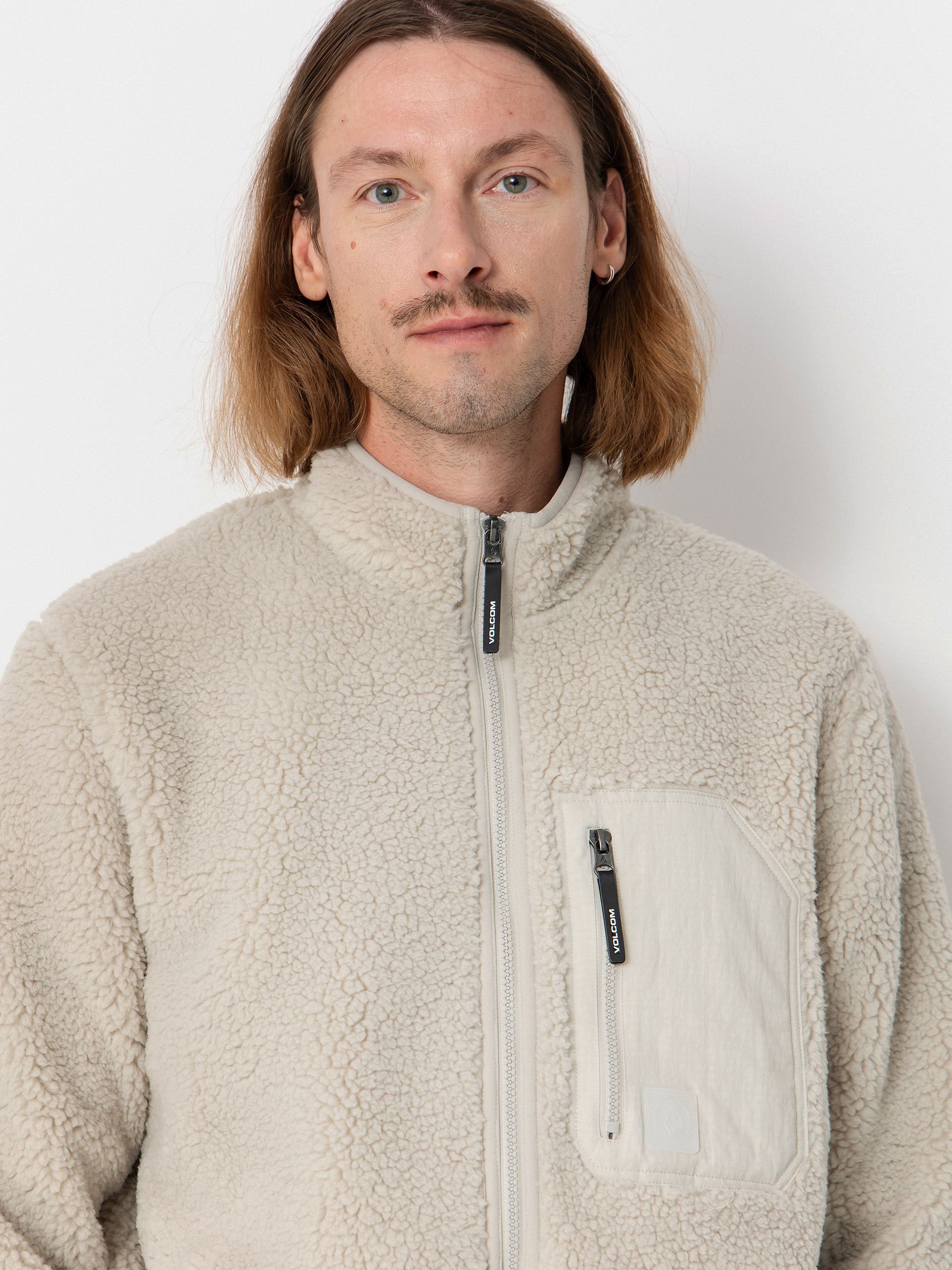 Férfi Volcom Polar Muzzer Fuzzar (stone)