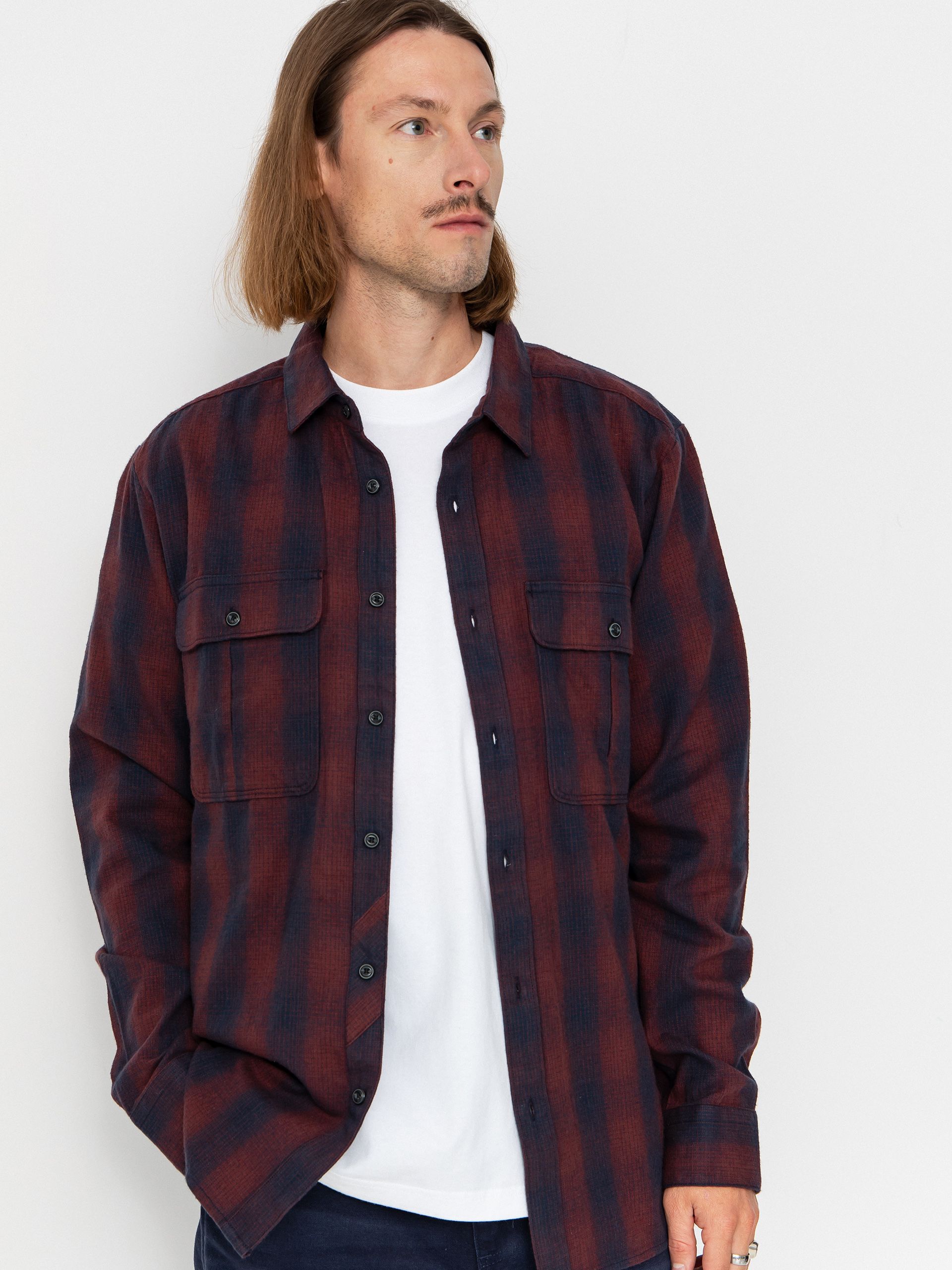 Volcom Shadowstone Flannel Ing (navy)
