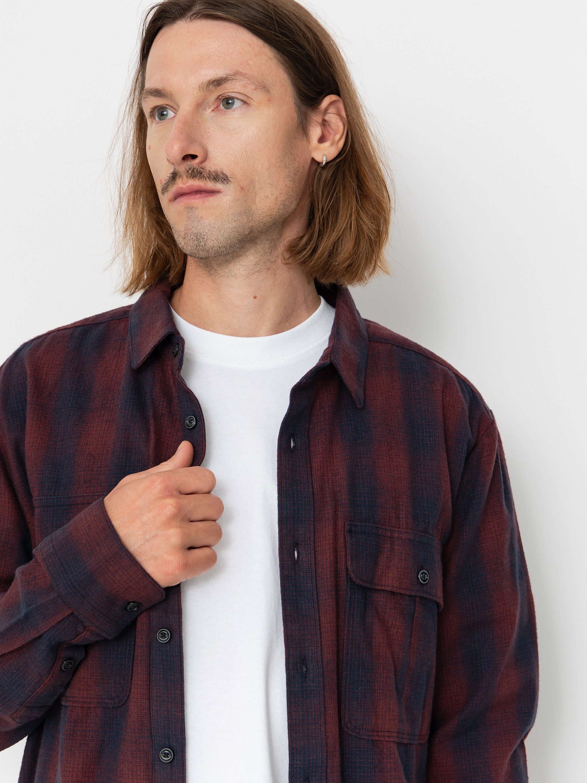 Volcom Shadowstone Flannel Ing (navy)