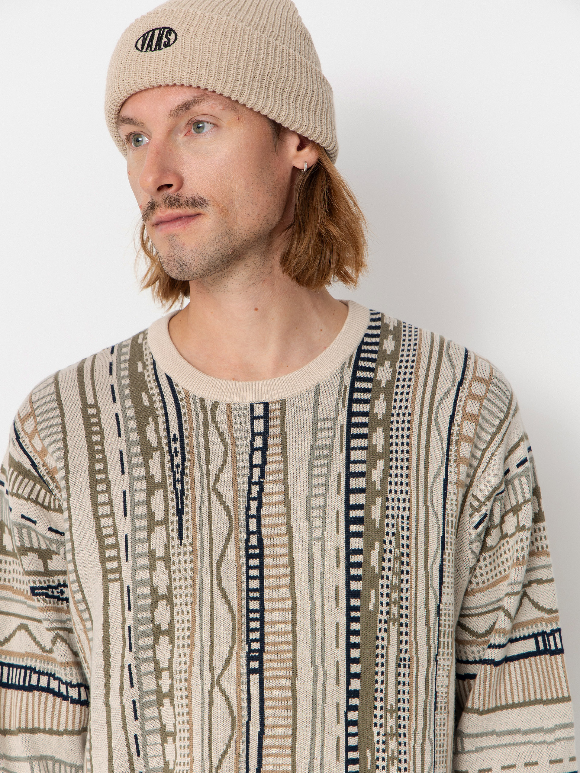 Iriedaily Theodore Knit Pulóver (cool olive)