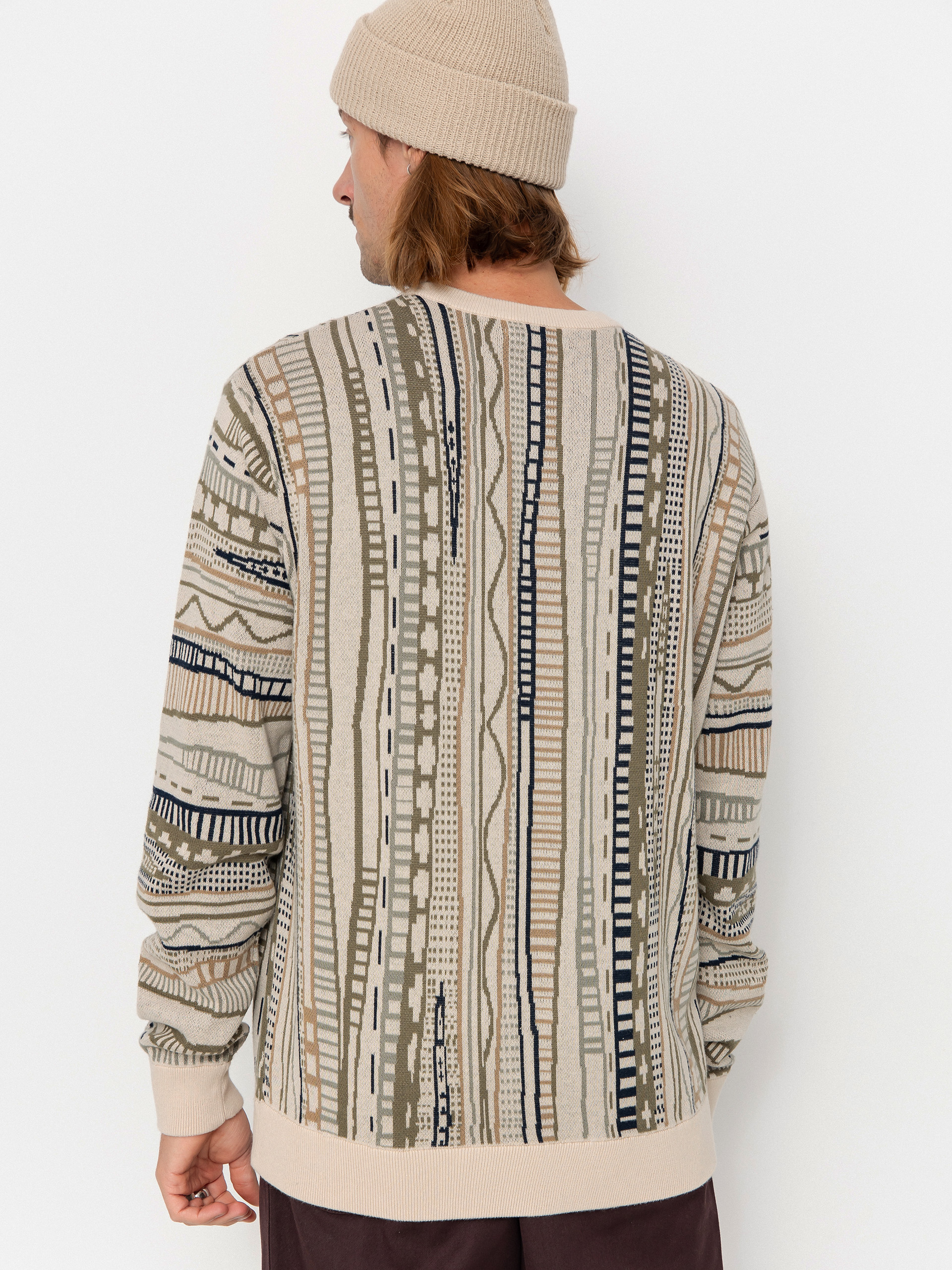 Iriedaily Theodore Knit Pulóver (cool olive)