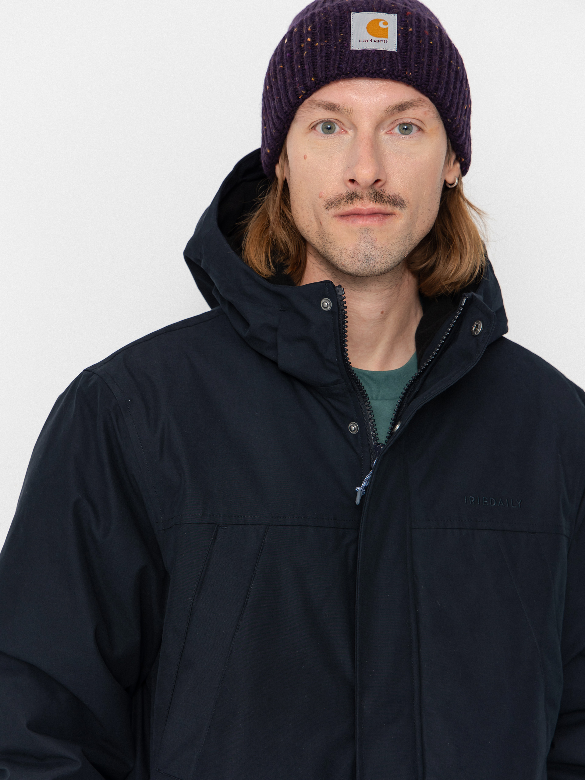 Iriedaily Nilas Parka Dzseki (marine)