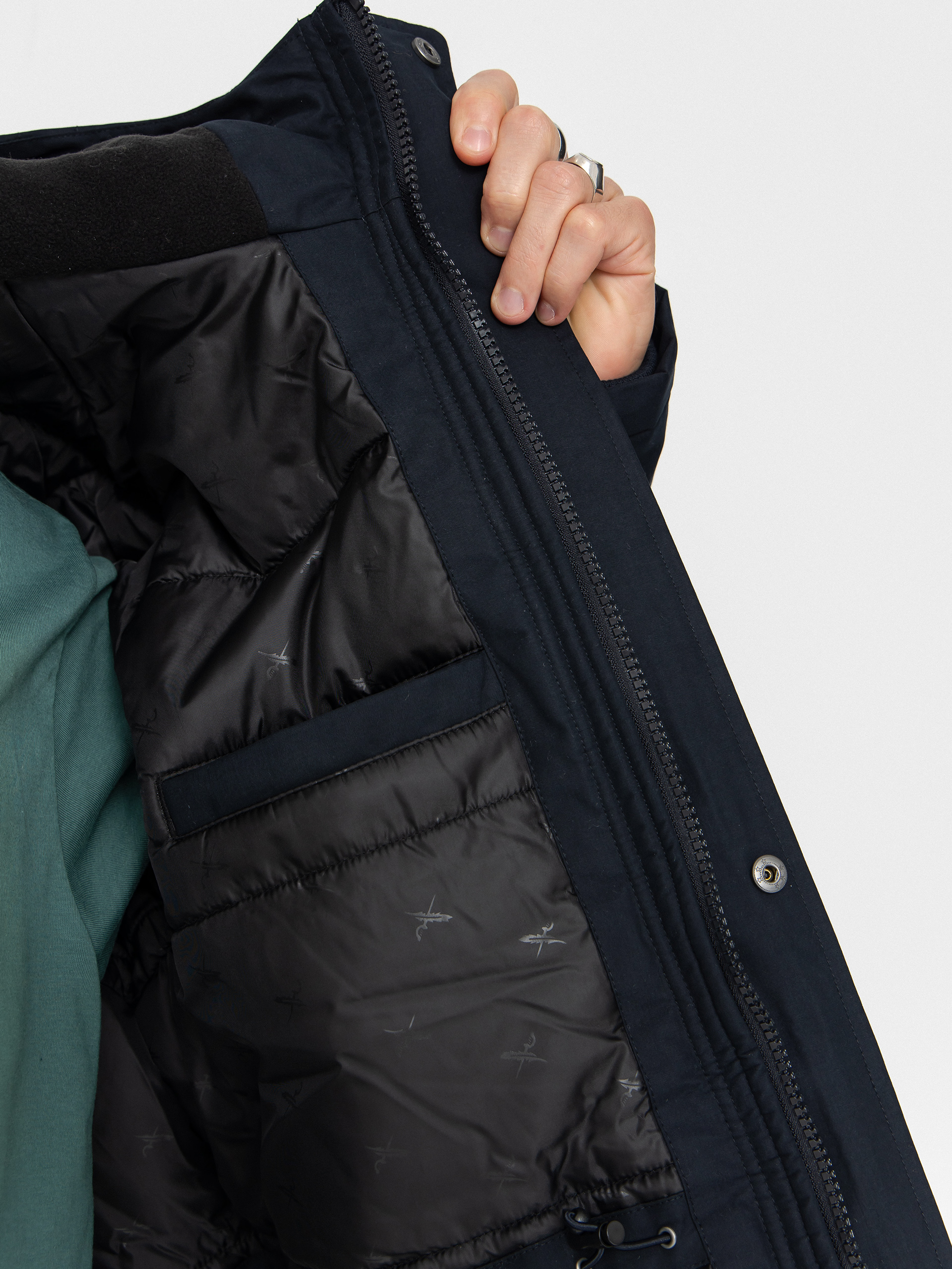 Iriedaily Nilas Parka Dzseki (marine)