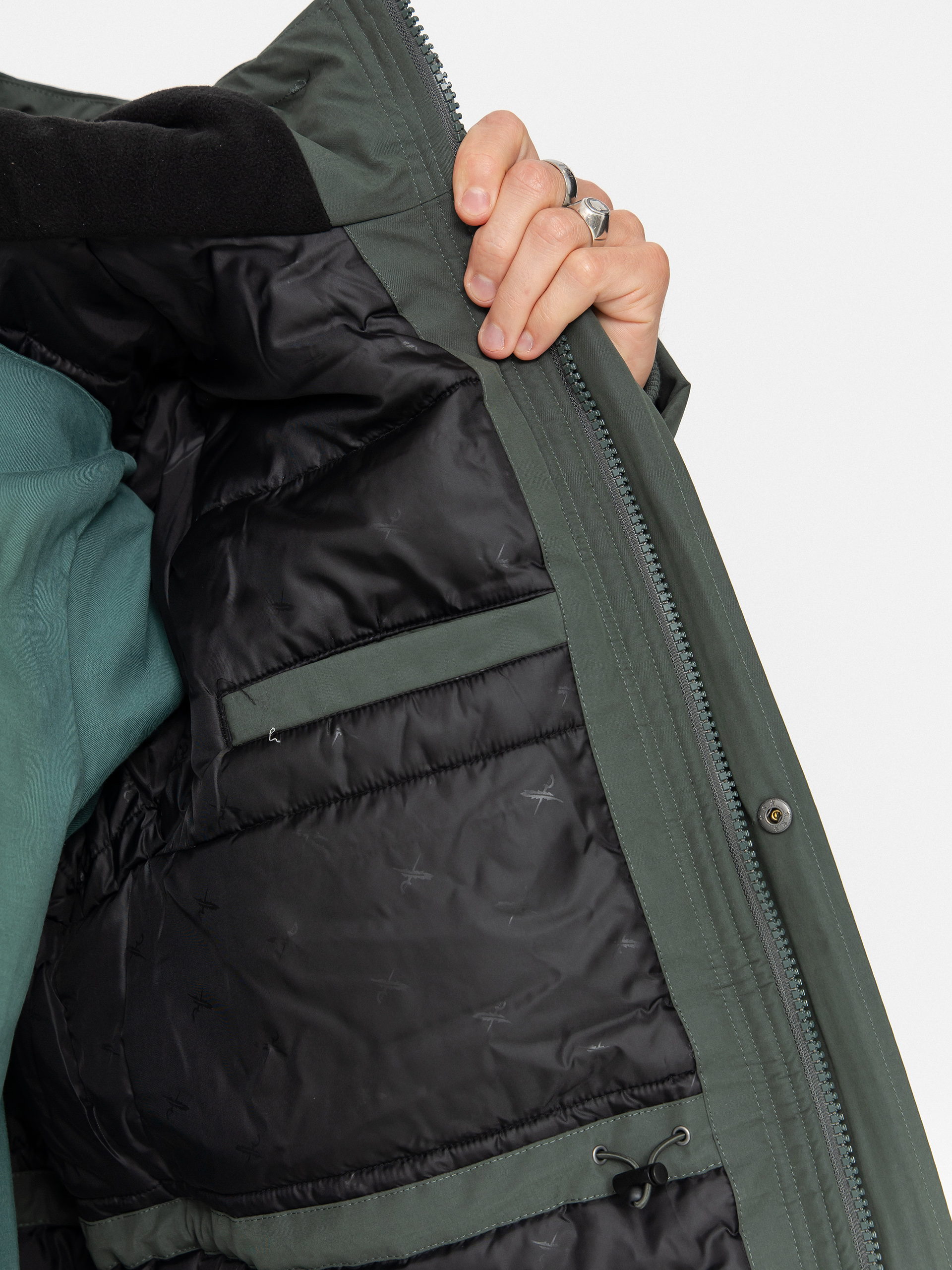 Iriedaily Nilas Parka Dzseki (dark jungle)