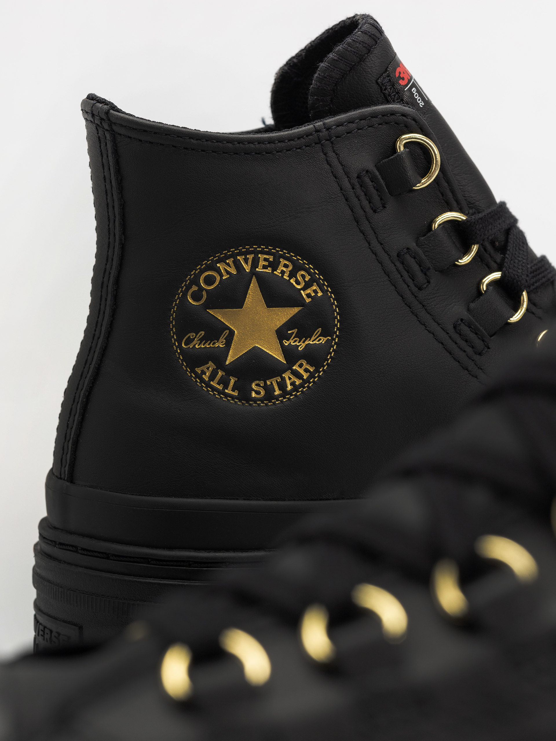 Cipők Converse Chuck Taylor All Star Lugged Heel Wmn (black/black/gold)