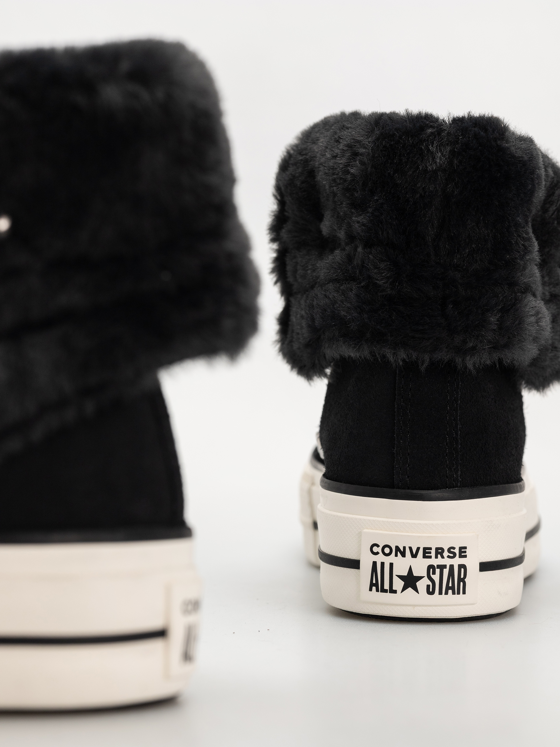 Tornacipők Converse Chuck Taylor All Star Fold Over Lift Wmn (black/black/black)