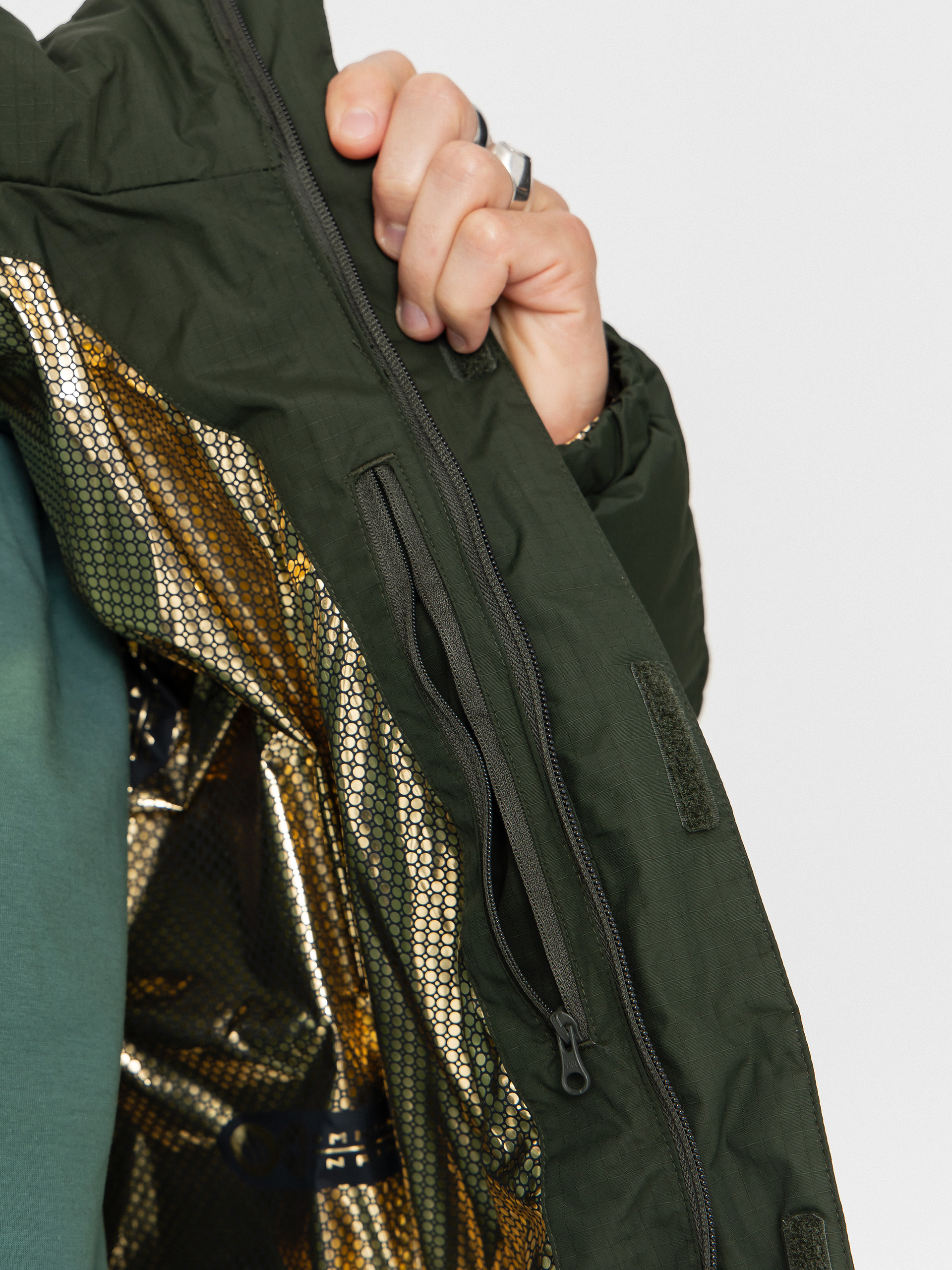 Dzseki Columbia Landroamer Puffer (greenscape)