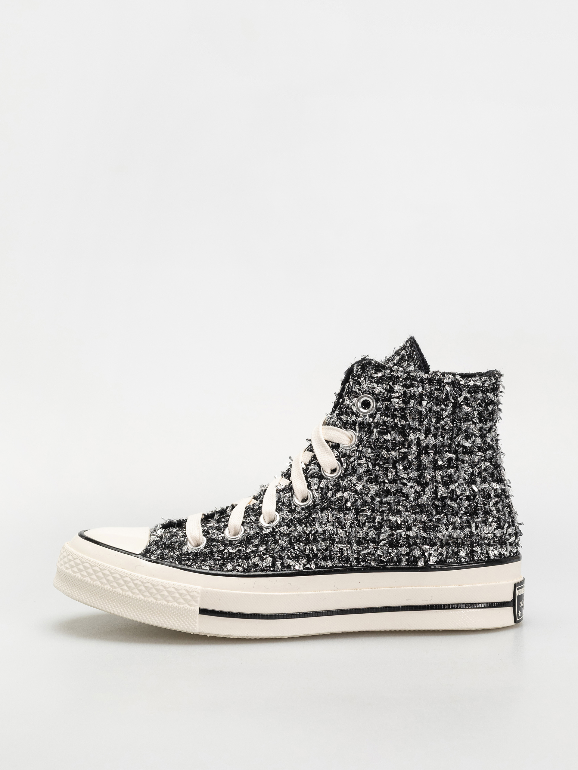 Tornacipők Converse Chuck 70 Hi (black/silver/egret)