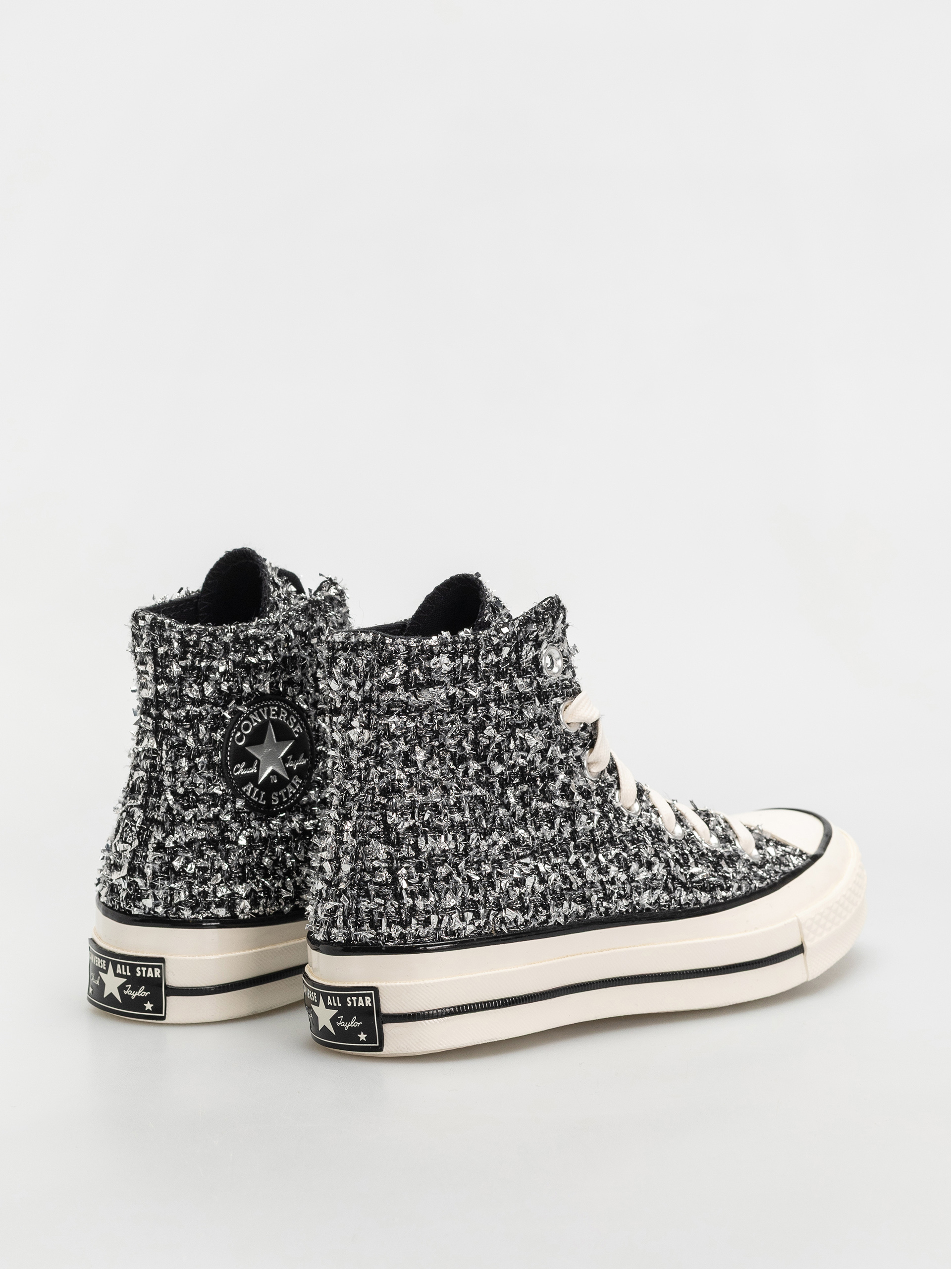 Tornacipők Converse Chuck 70 Hi (black/silver/egret)