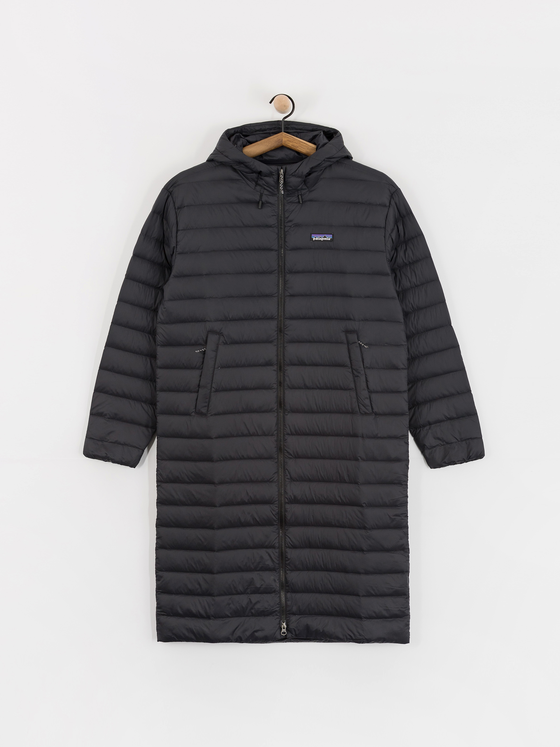 Dzseki Patagonia Recycled Down Sweater Parka Wmn (black)