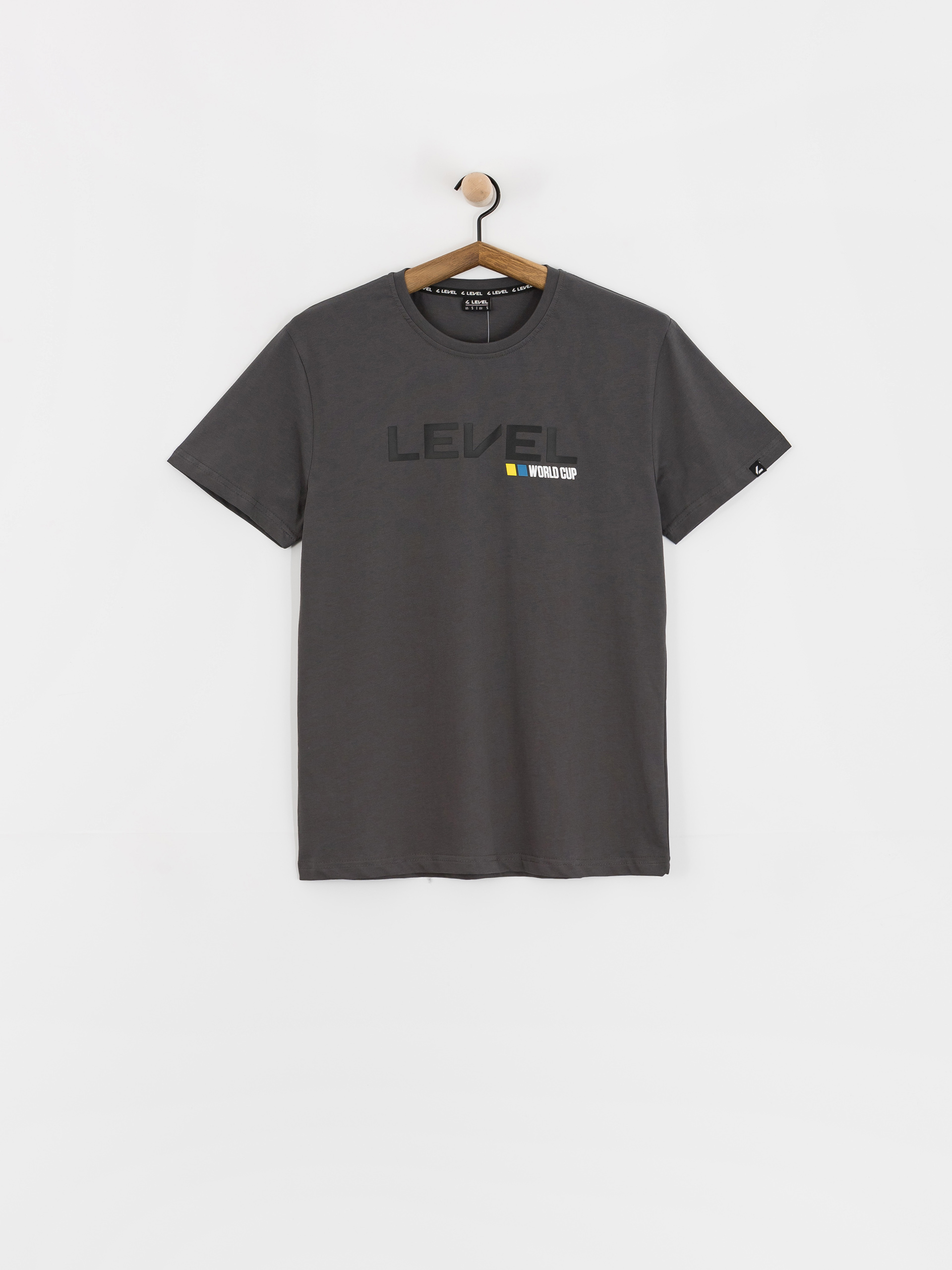 Póló Level Level Worldcup (anthracite)