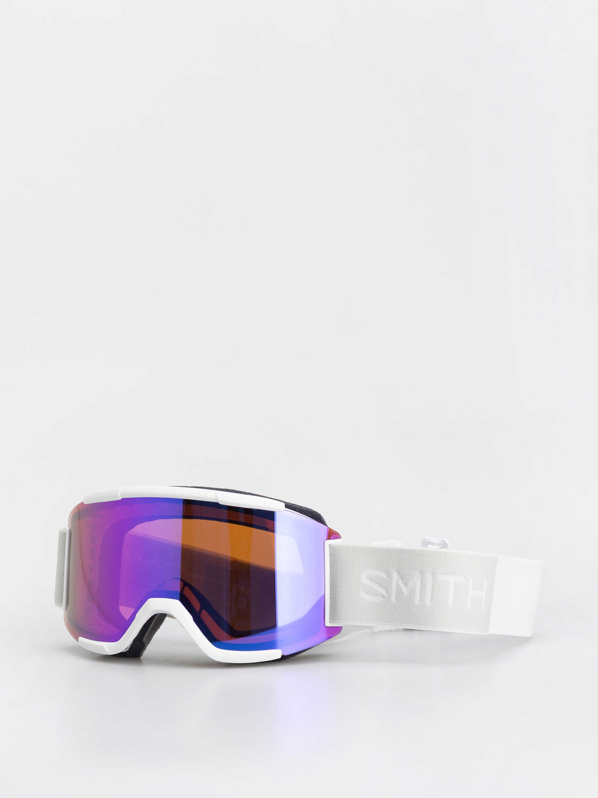 Smith Squad Snowboard szemüveg (white vapor/chromapop everyday violet mirror)
