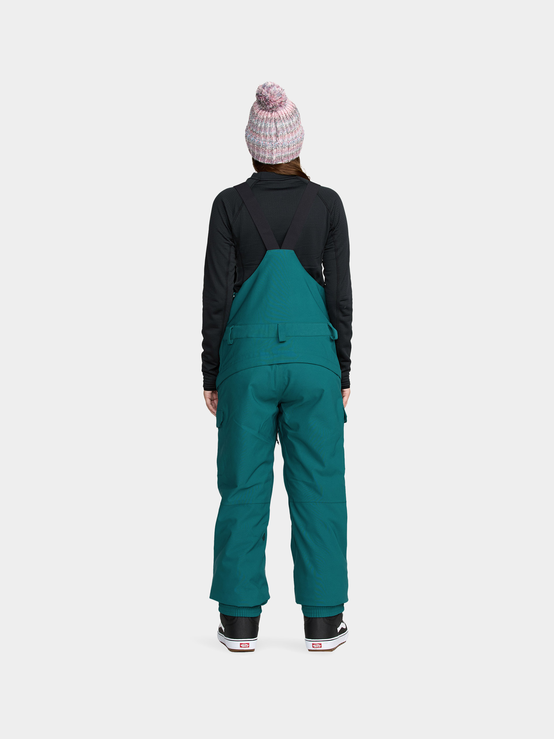 Női Snowboard nadrág Volcom Creston 3D Stretch Bib Overall (atlantic deep)