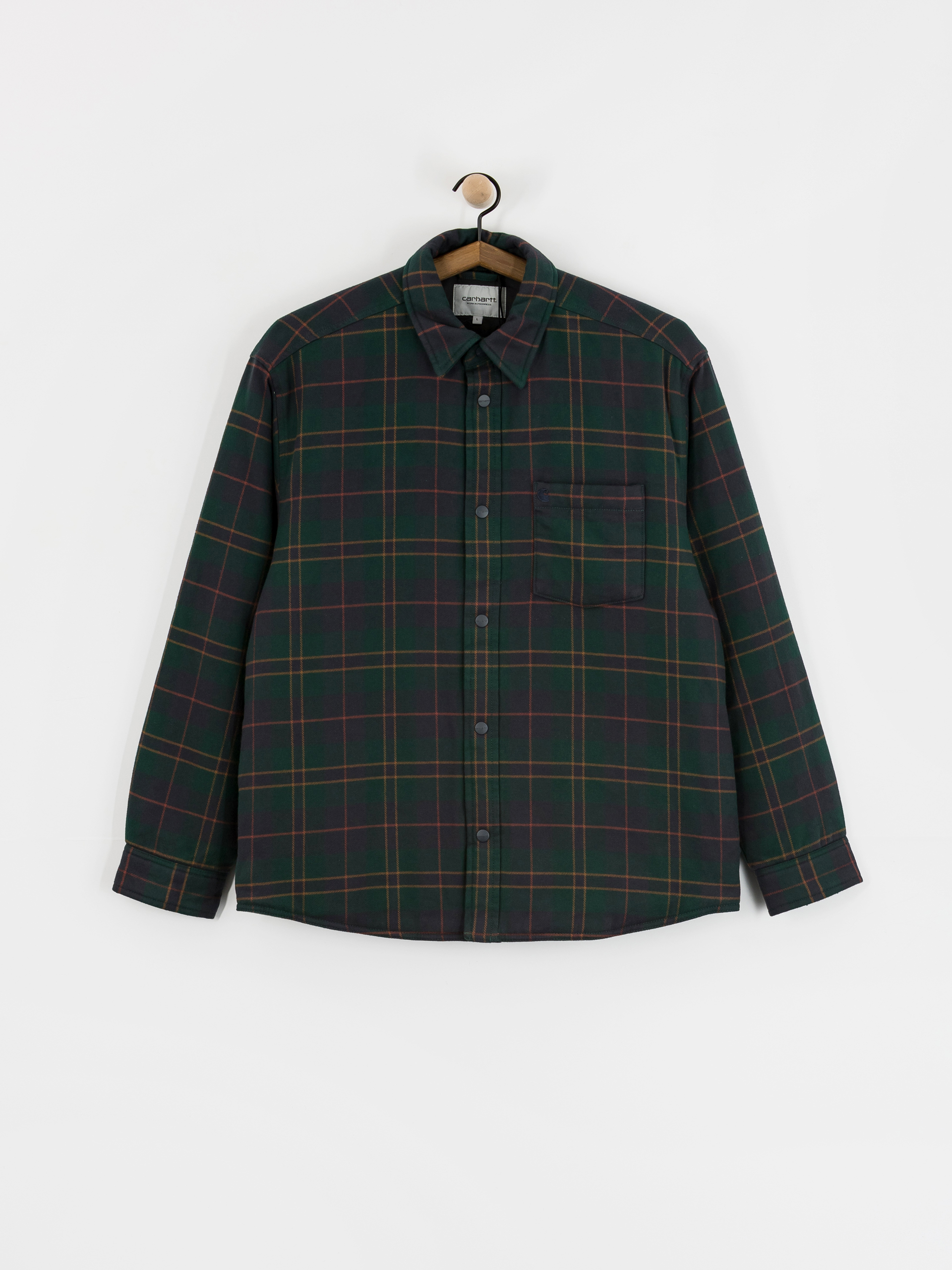 Carhartt WIP Gargan Dzseki (gargan check/dark fir)