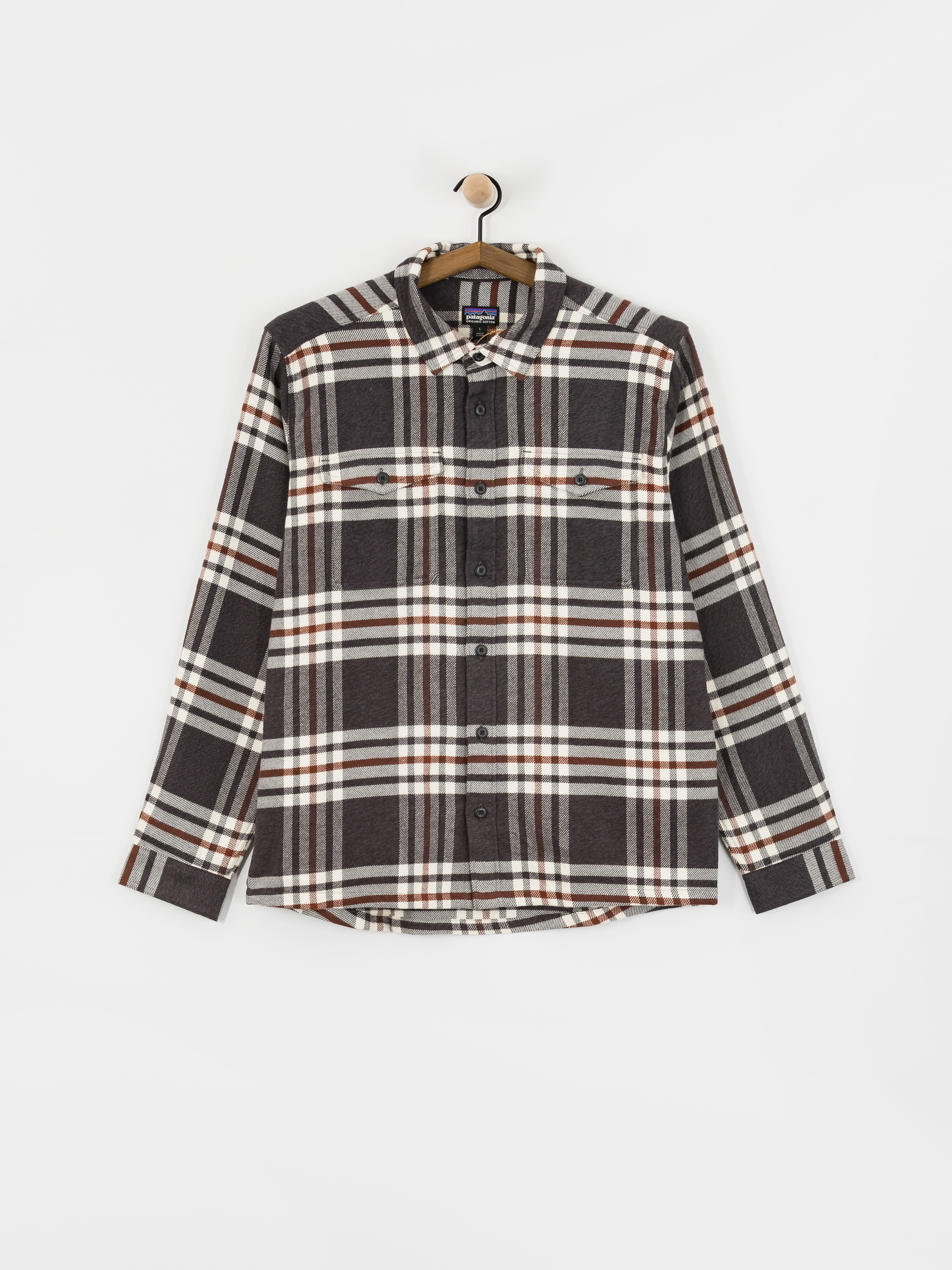 Patagonia Fjord Flannel Ing (catch ink black)