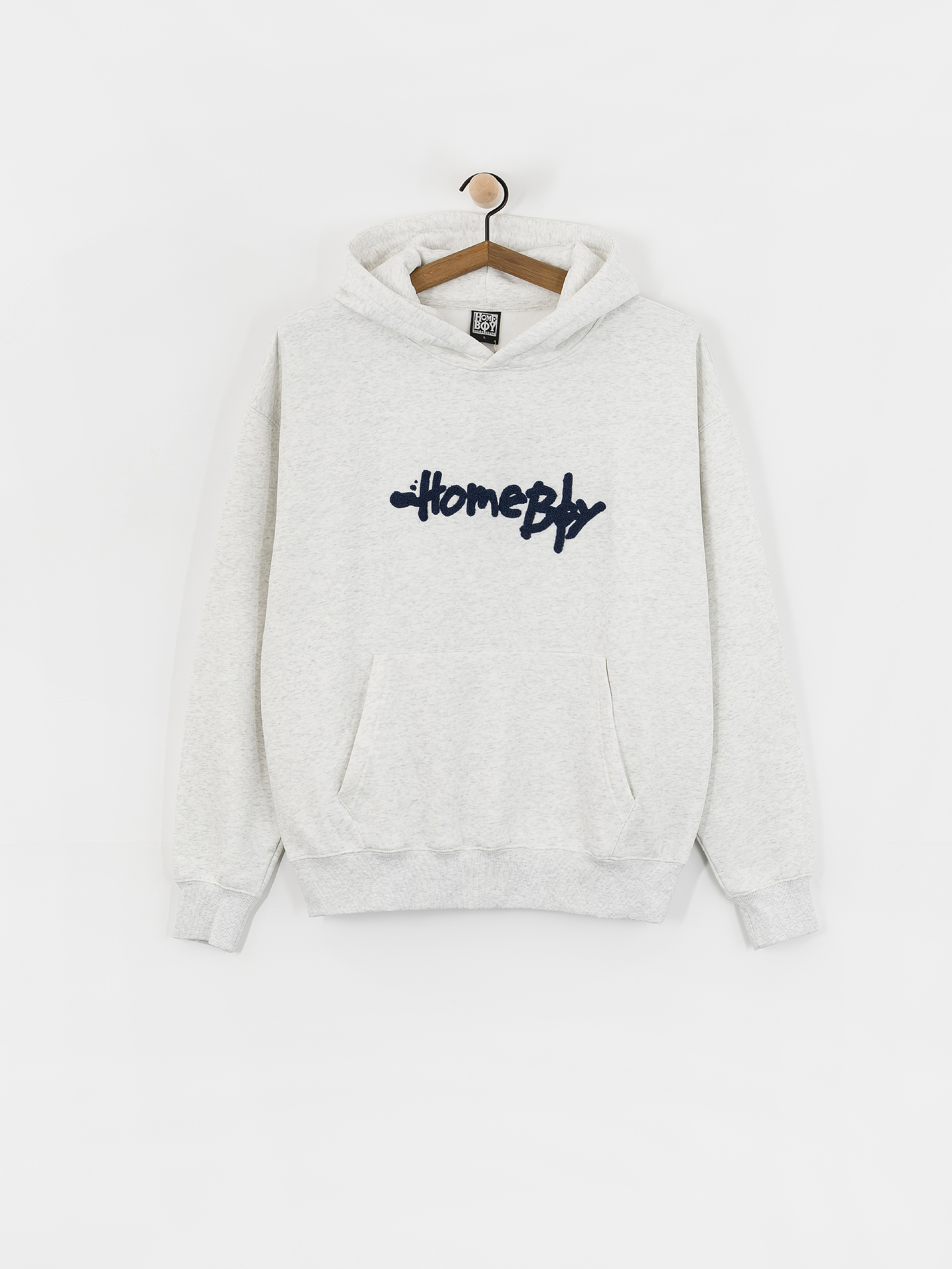 Kapucnis pulóver Homeboy Pencil Chenille HD (grey heather)