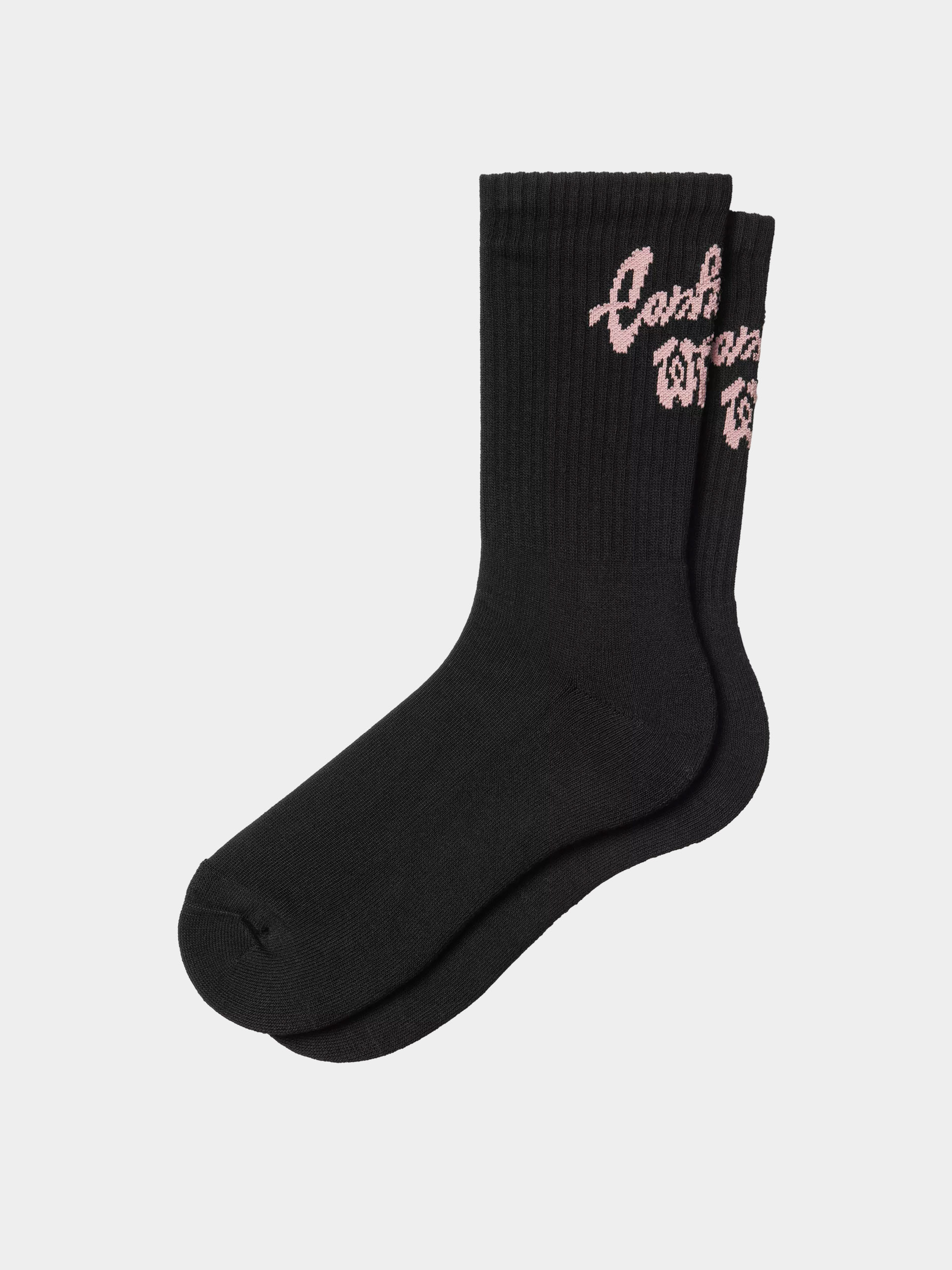 Zokni Carhartt WIP Chedda (black/glassy pink)