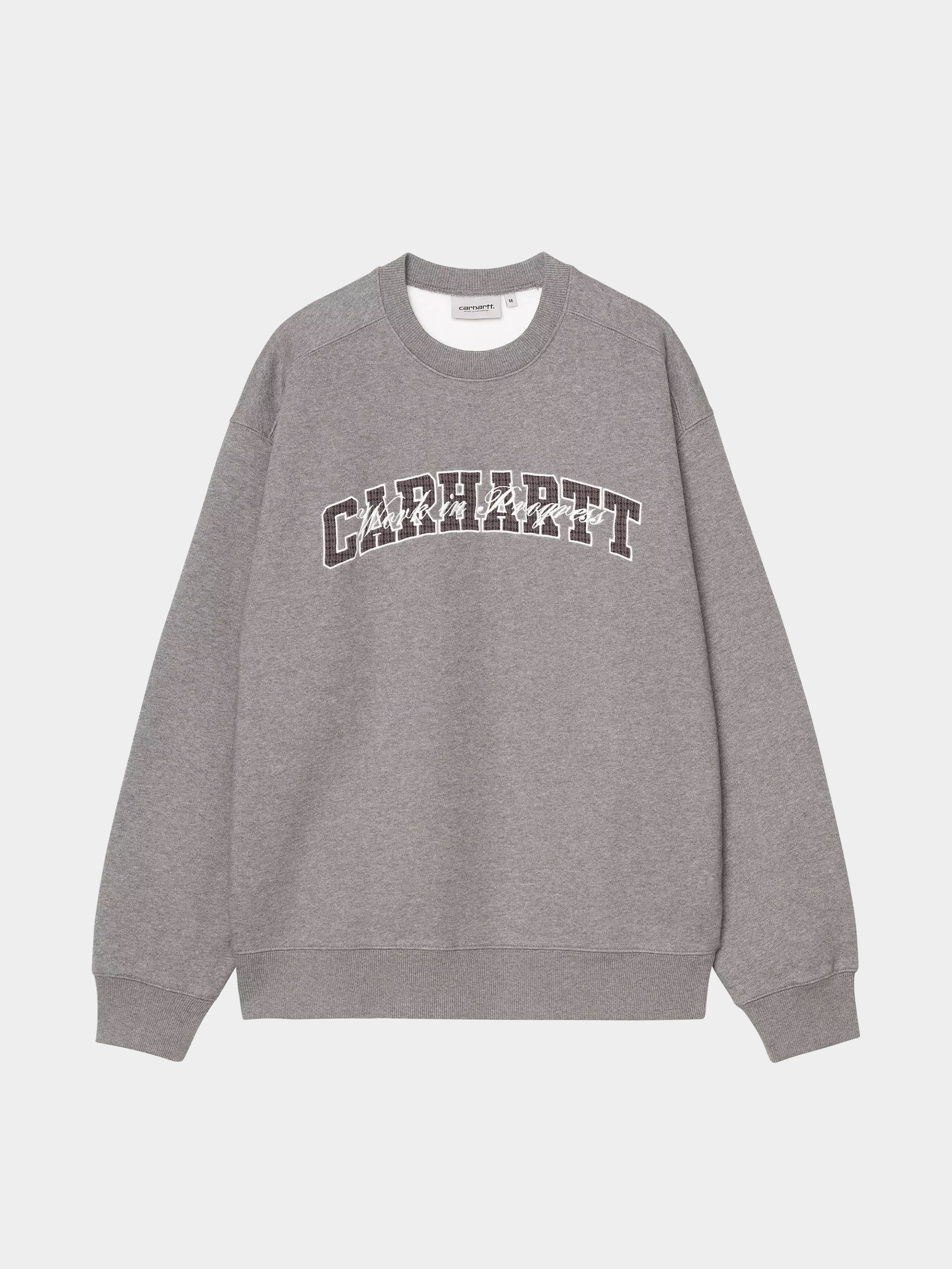 Pulóver Carhartt WIP Big School (dark grey heather)