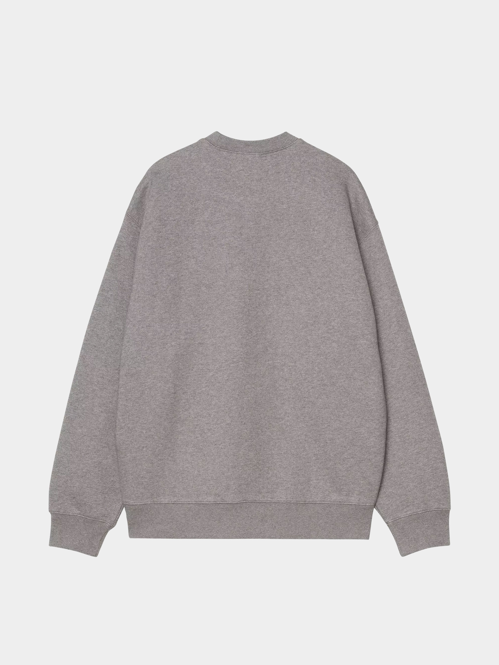 Pulóver Carhartt WIP Big School (dark grey heather)
