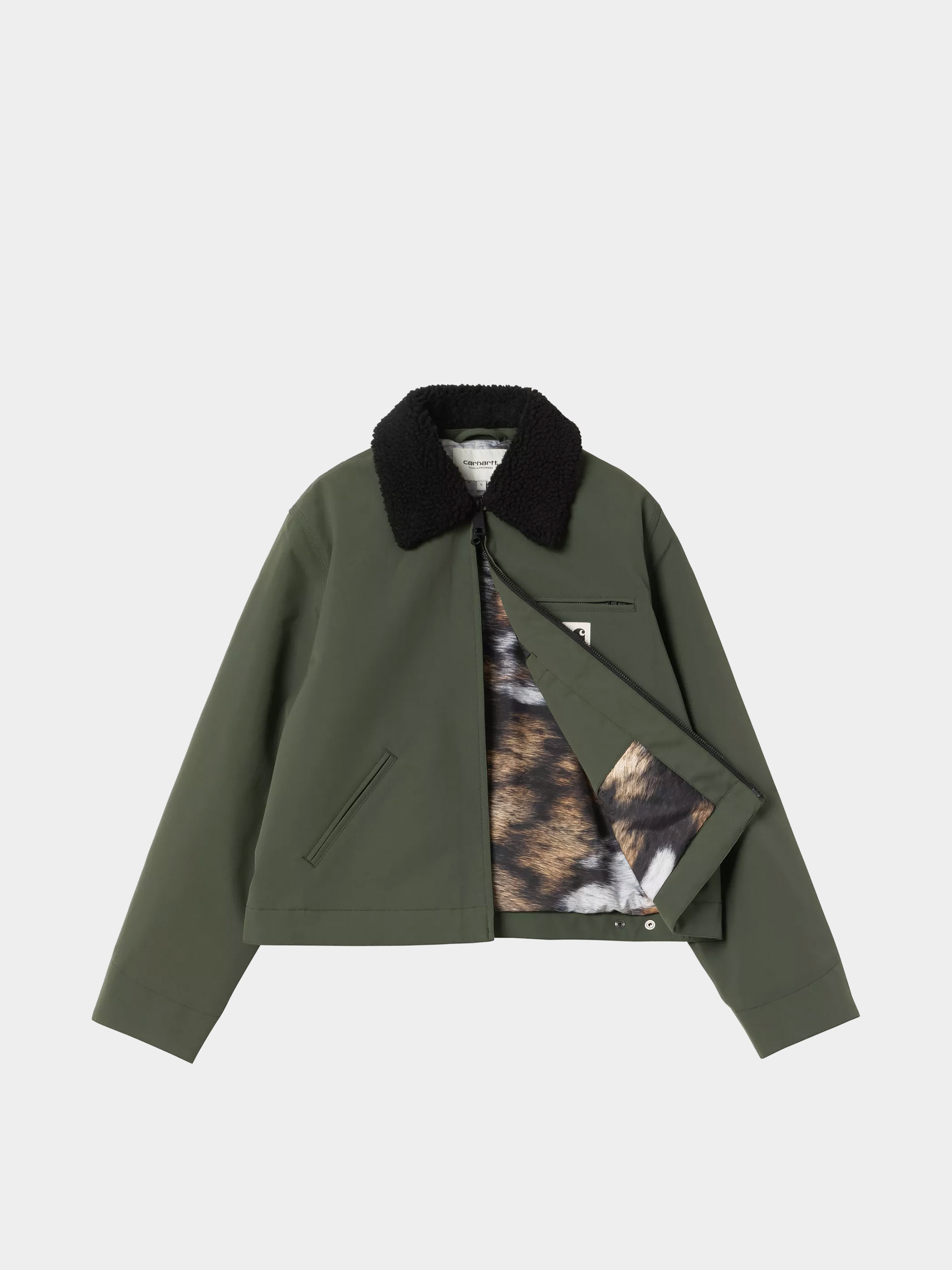 Dzseki Carhartt WIP Newkirk Wmn (opuntia/wild dog print)