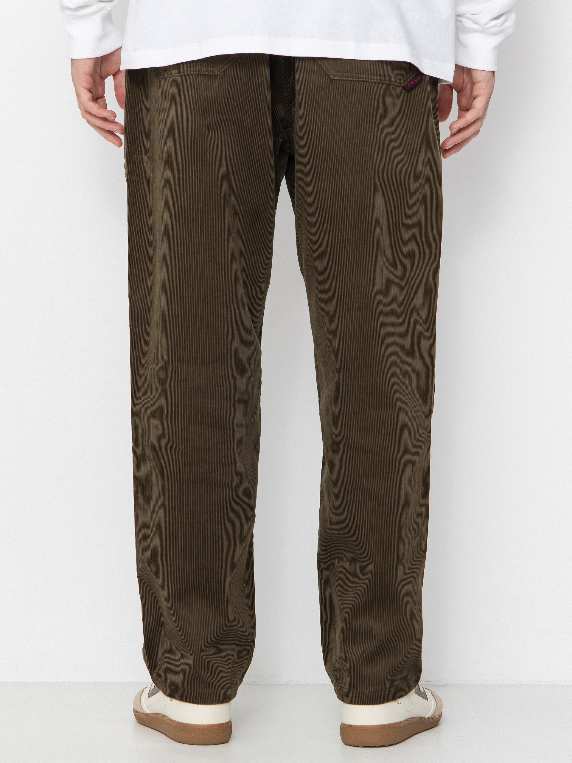 Gramicci Corduroy Loose Tapered Ridge Kisnadrág (olive)