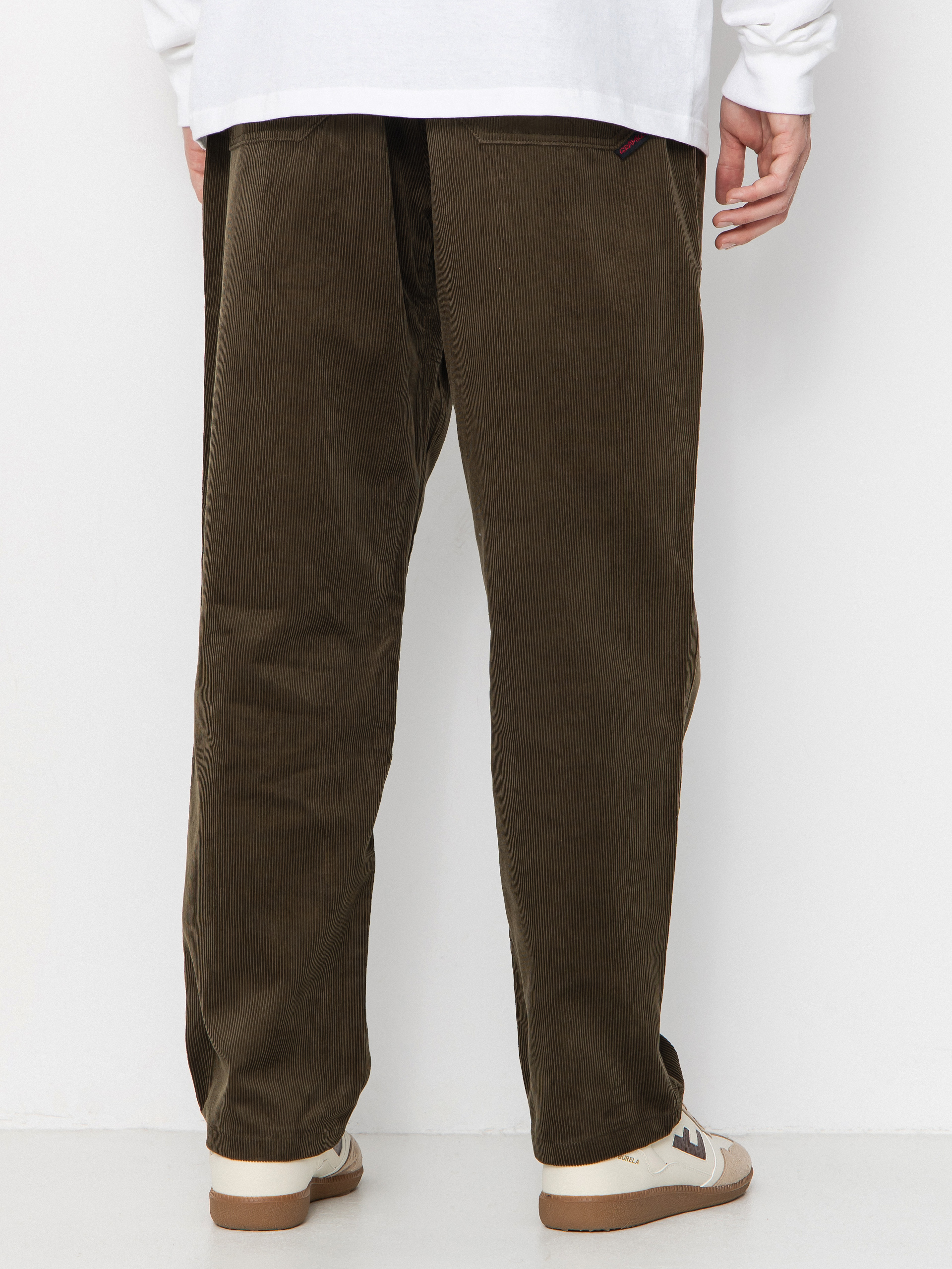 Gramicci Corduroy Loose Tapered Ridge Kisnadrág (olive)