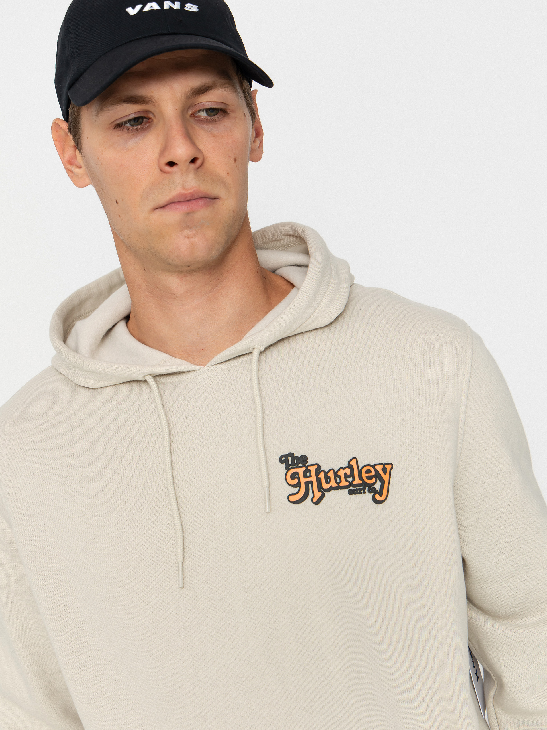 Hurley Makaw HD Kapucnis pulóver (bone)