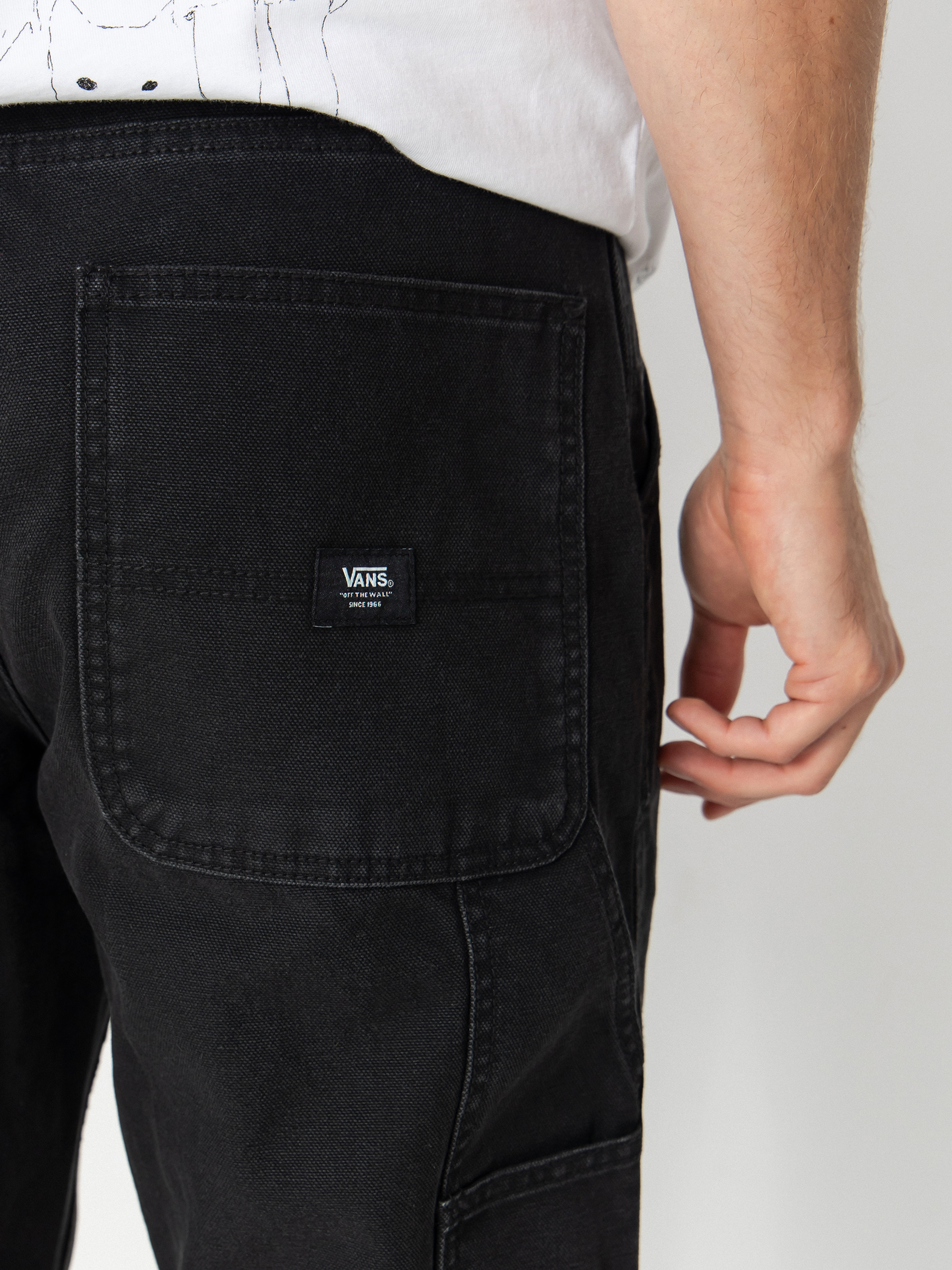 Vans Drill Chore Carpenter Loose Vintage Wash Kisnadrág (black)