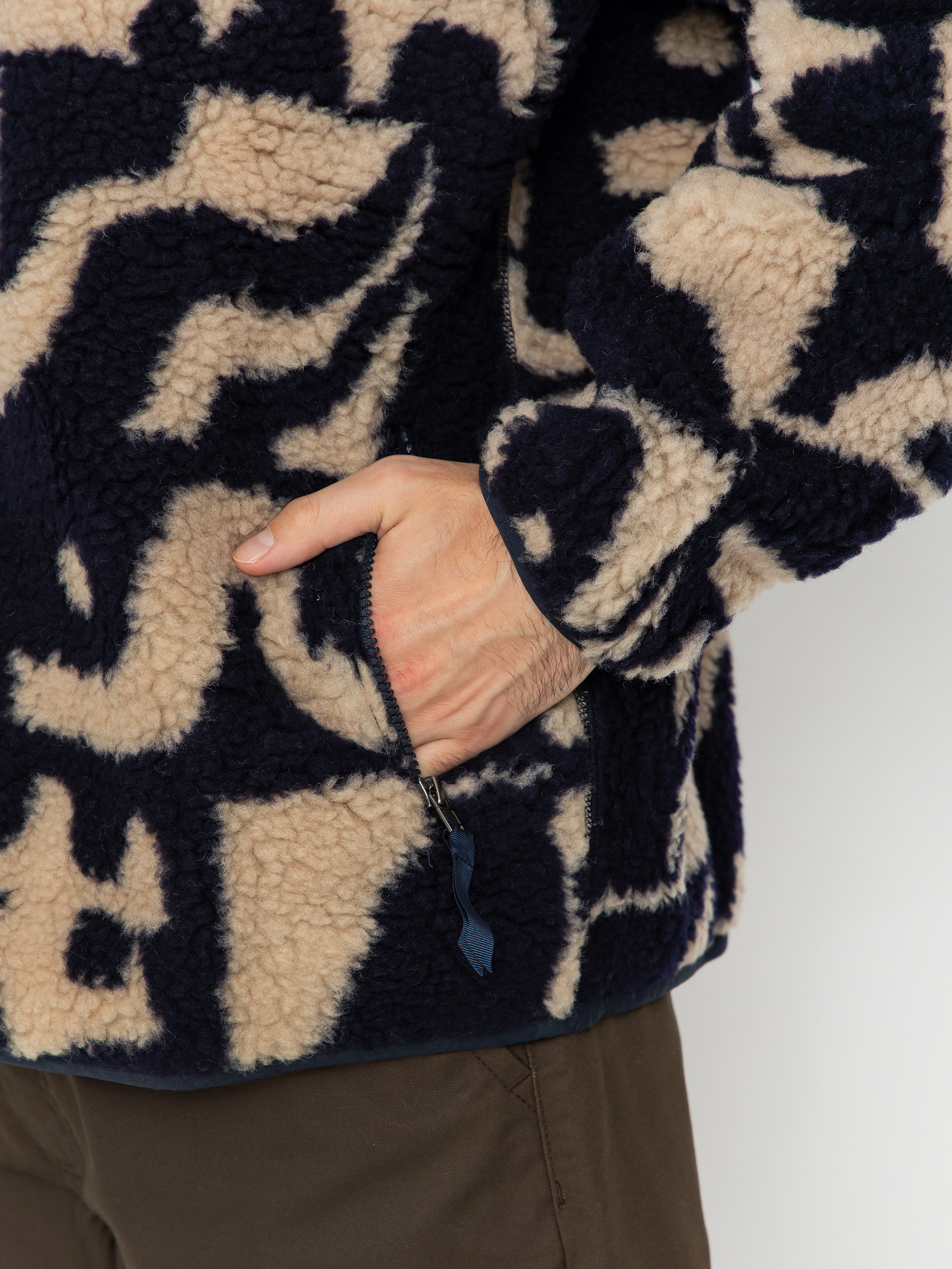 Patagonia Natural Blend Retro Cardigan Pulóver (mother tree oar tan)