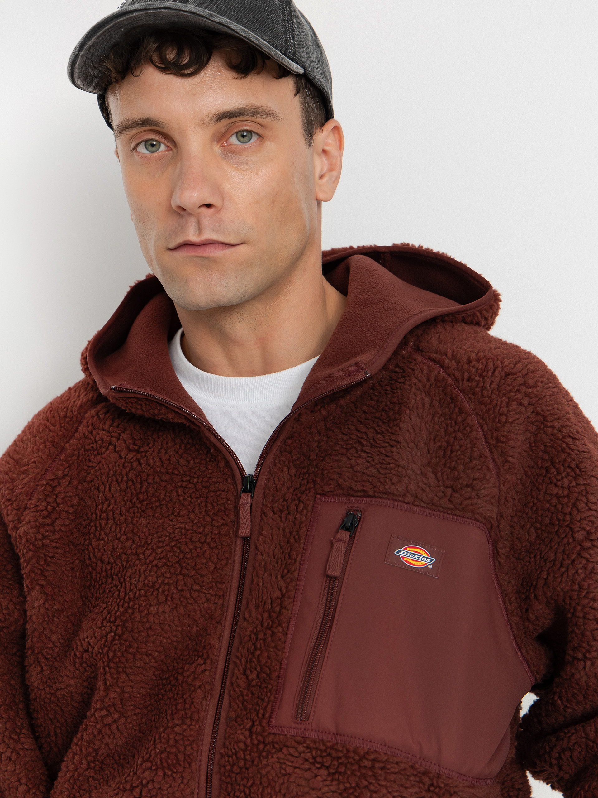 Férfi Dickies Central High Pile Polár pulóver (andorra)