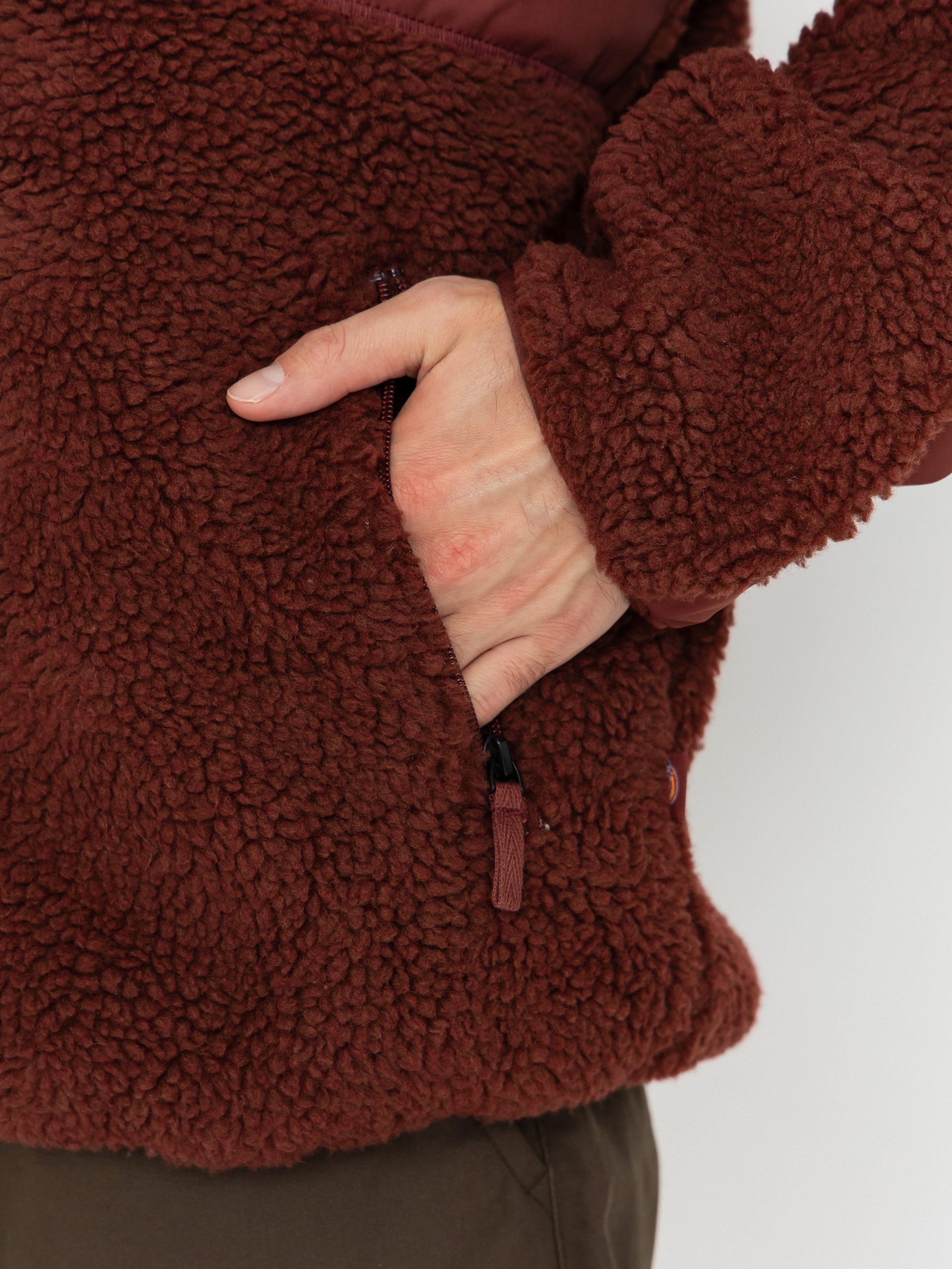 Férfi Dickies Central High Pile Polár pulóver (andorra)