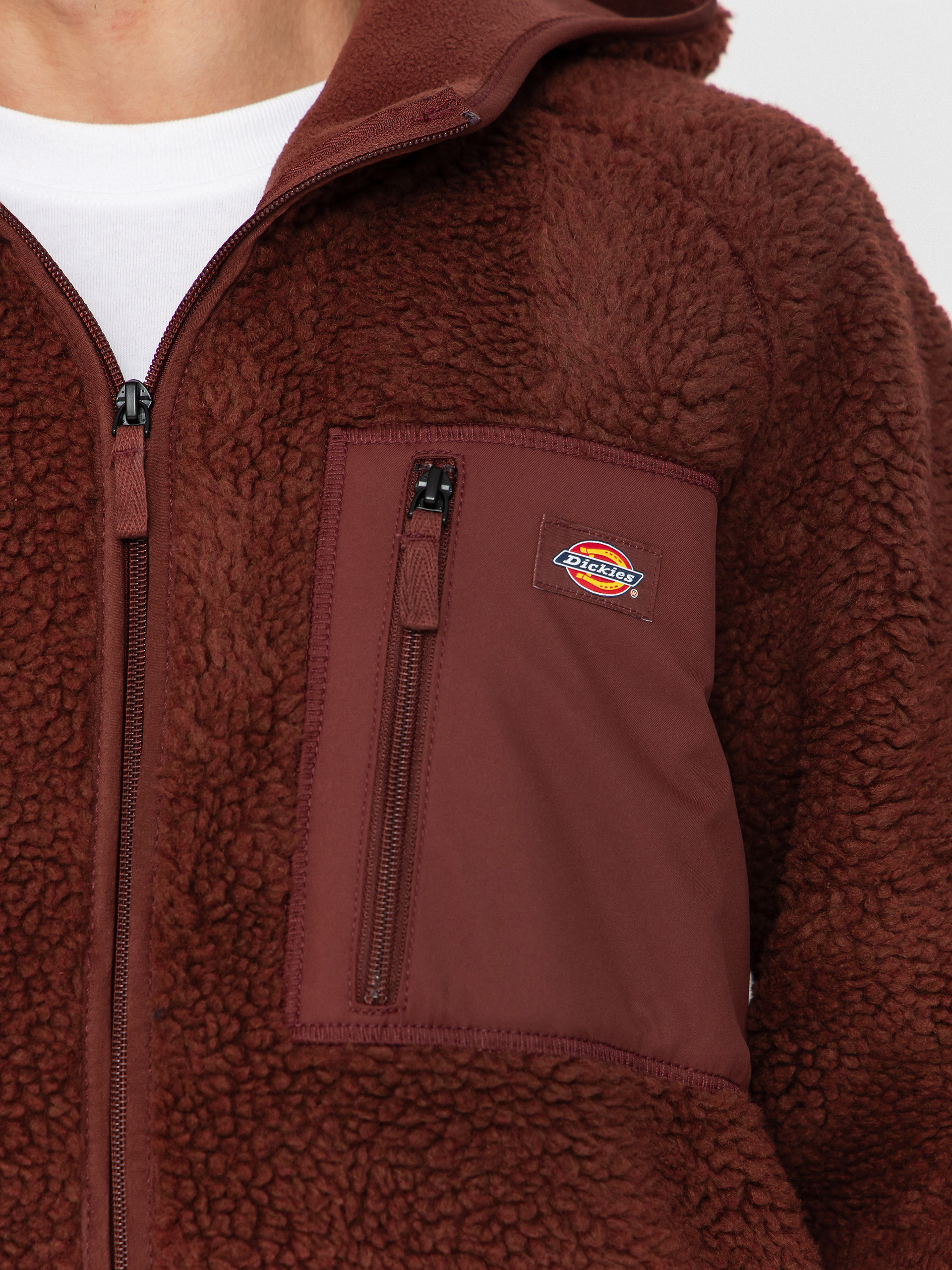 Férfi Dickies Central High Pile Polár pulóver (andorra)