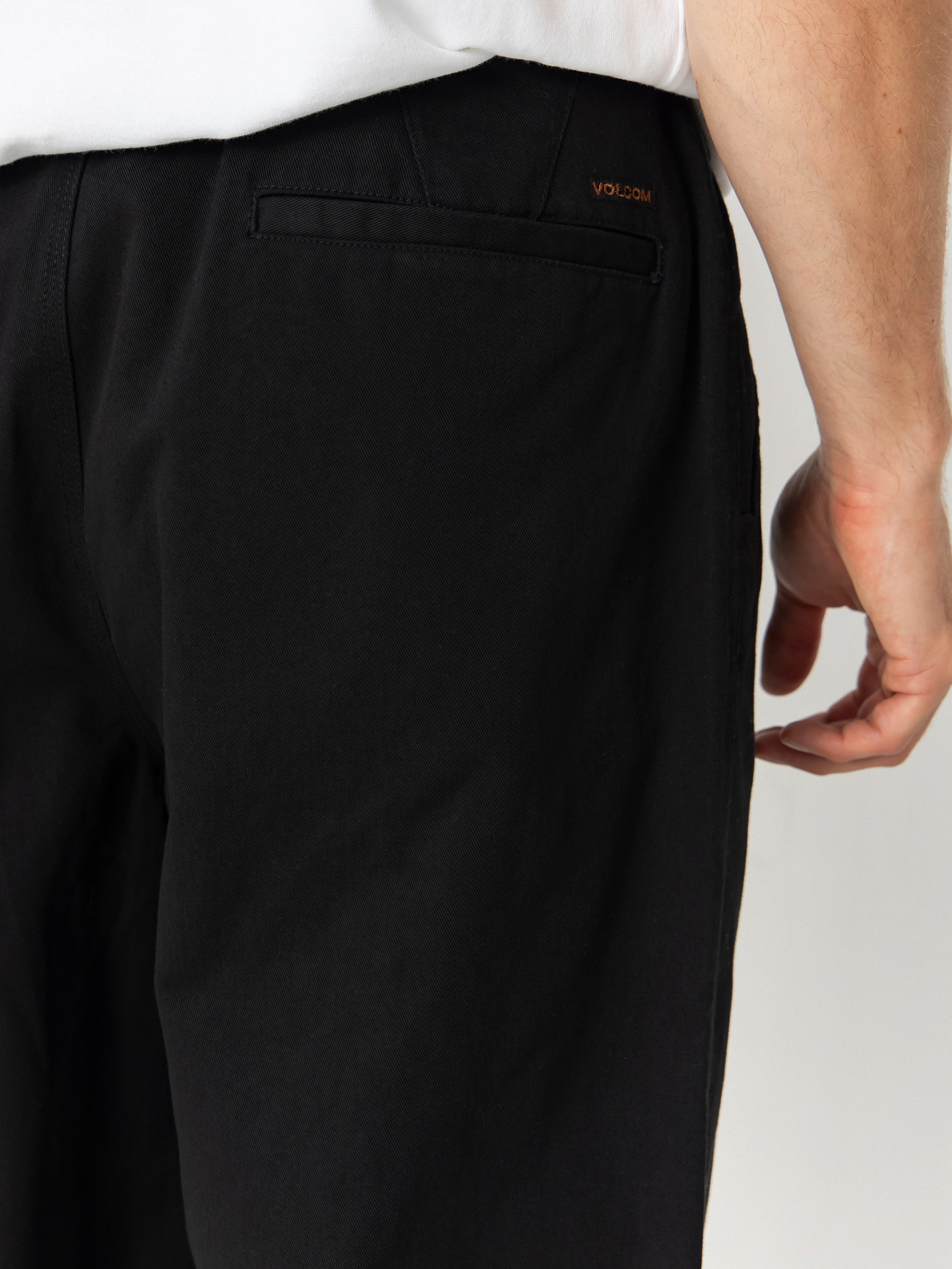 Kisnadrág Volcom Baggos Pleat (black)