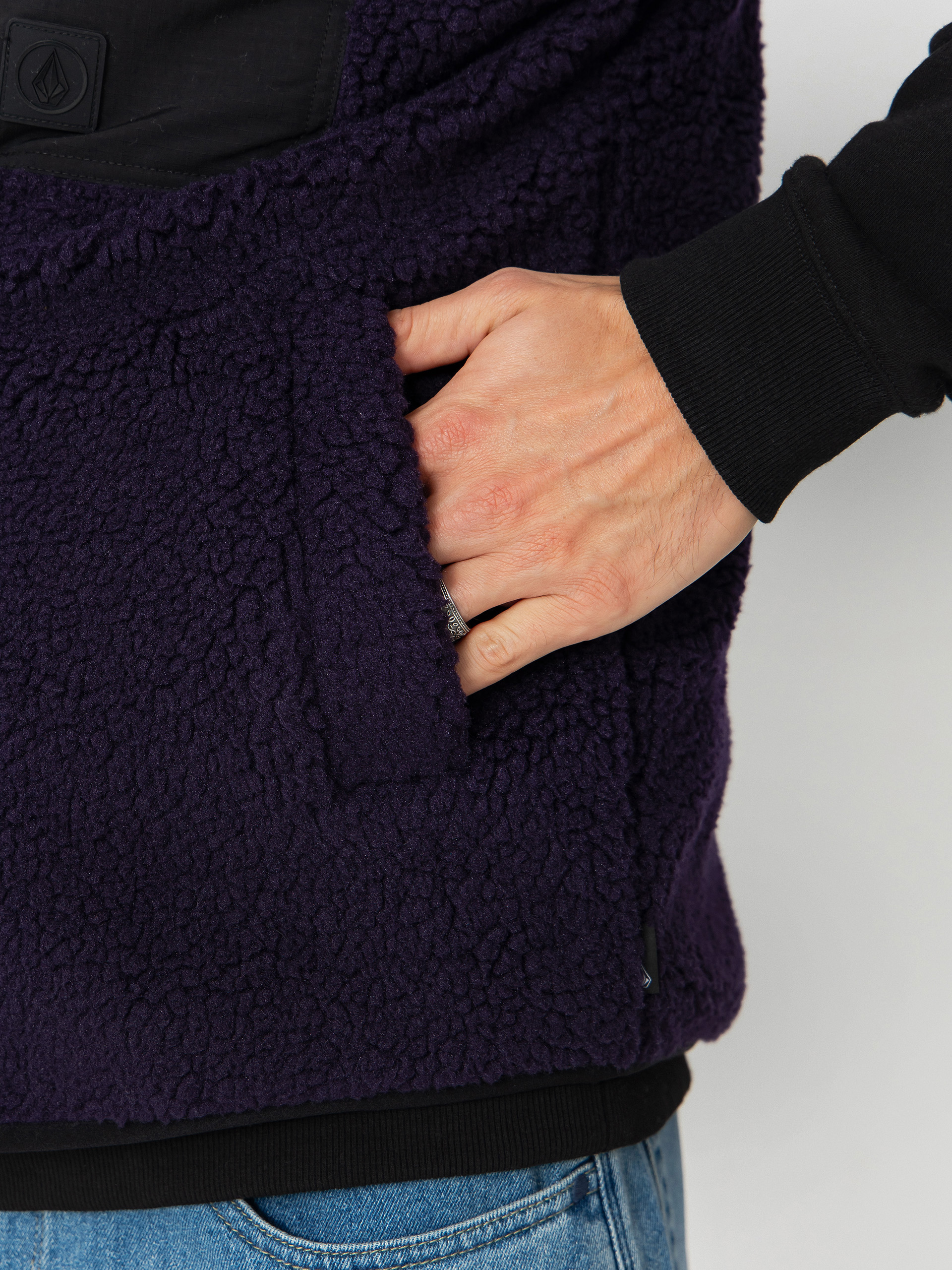 Mellény Volcom Muzzer Fuzzar (dark purple)