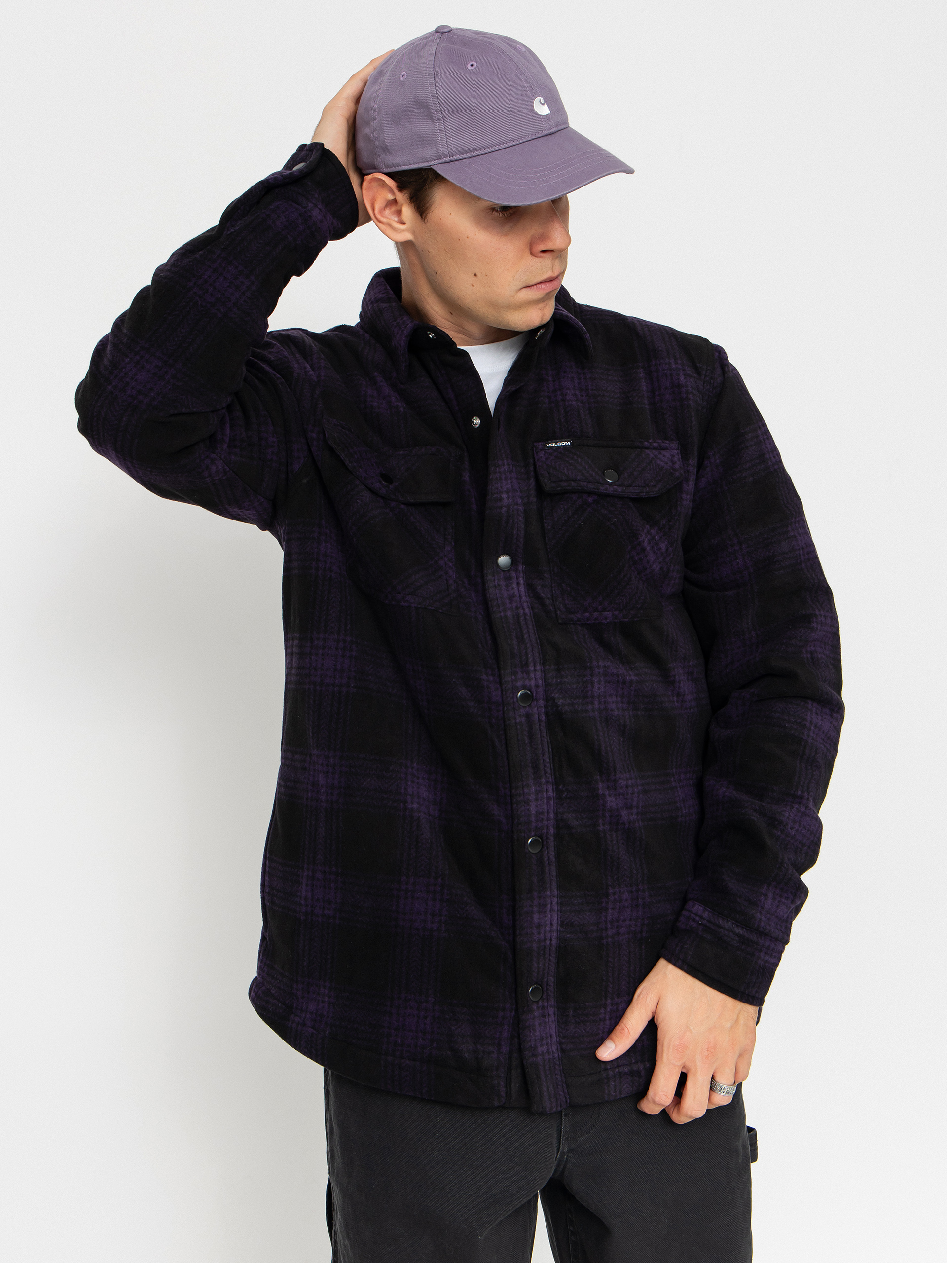 Volcom Bowered Fleece Ing (dark purple)