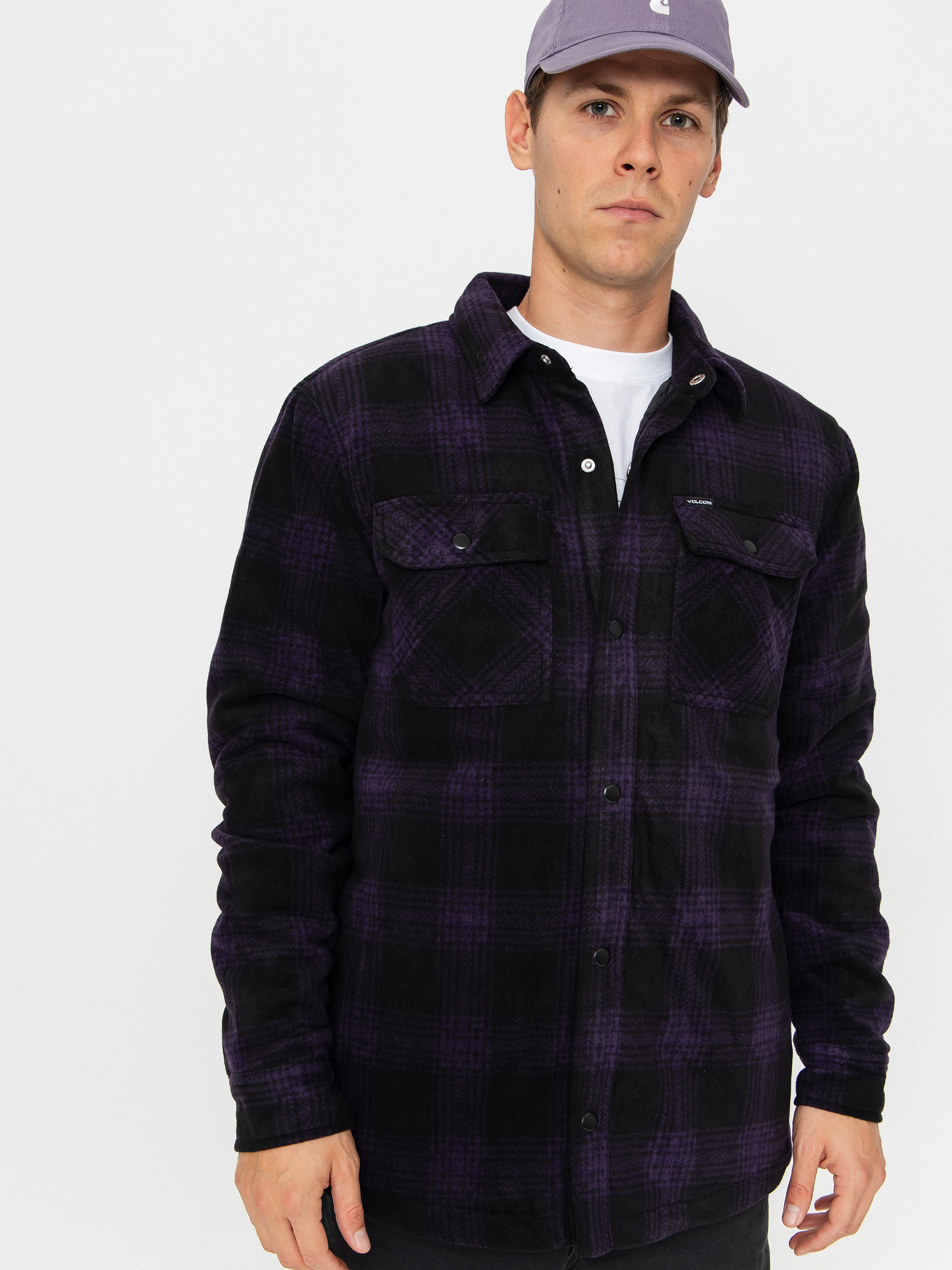 Volcom Bowered Fleece Ing (dark purple)