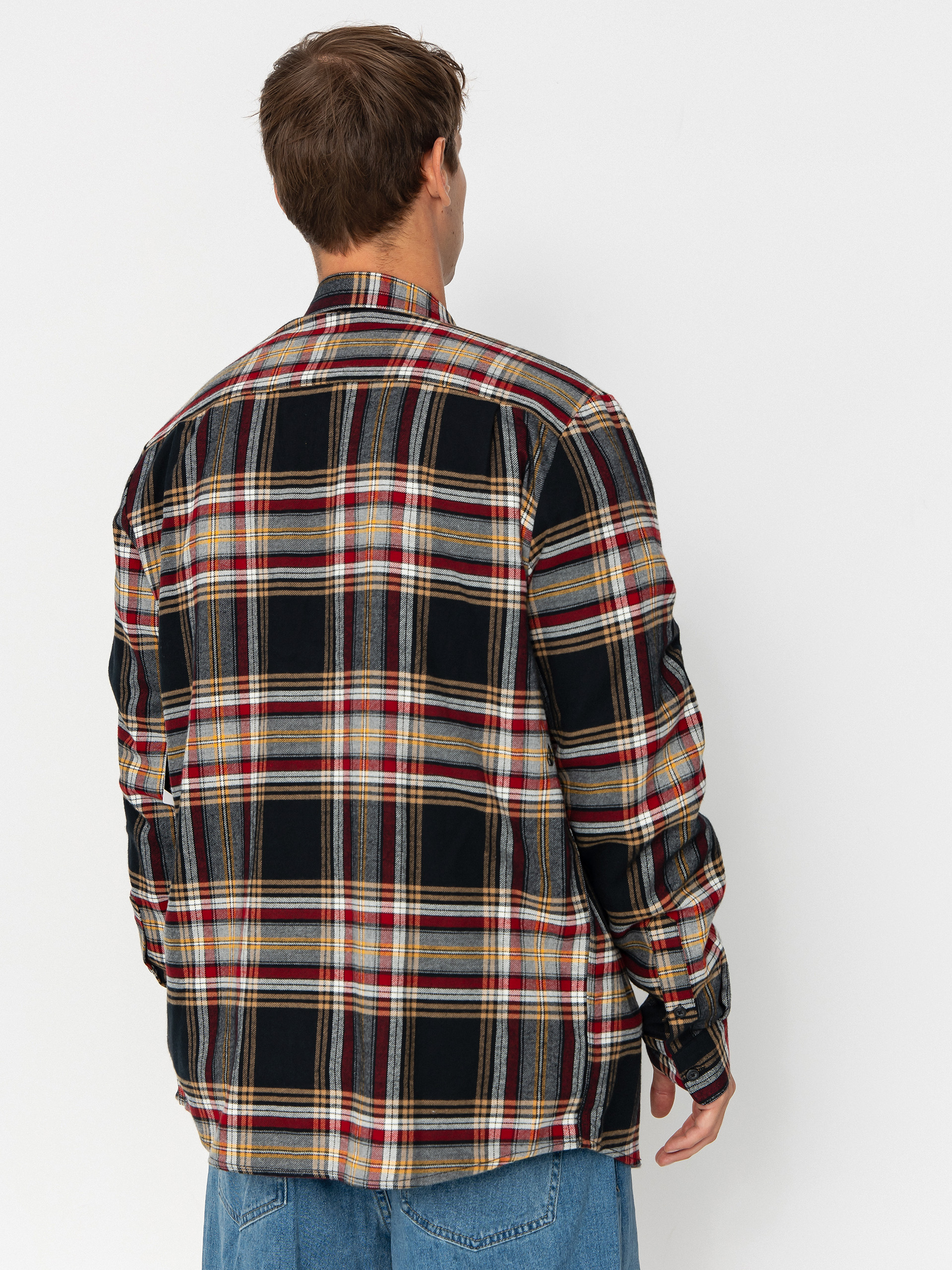 Volcom Netastone Flannel Ing (antique black)