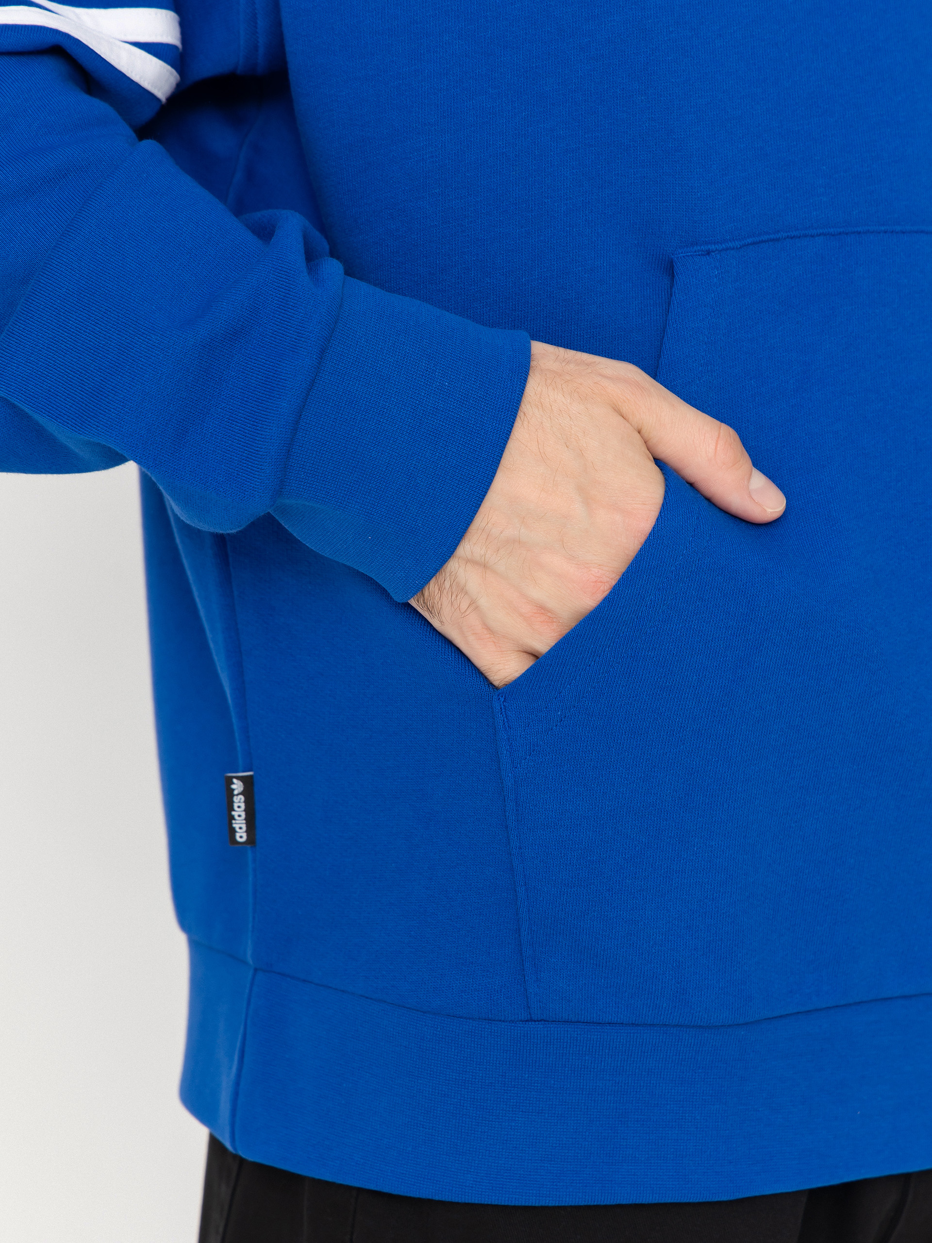 adidas Classic HD Kapucnis pulóver (royblu/white)