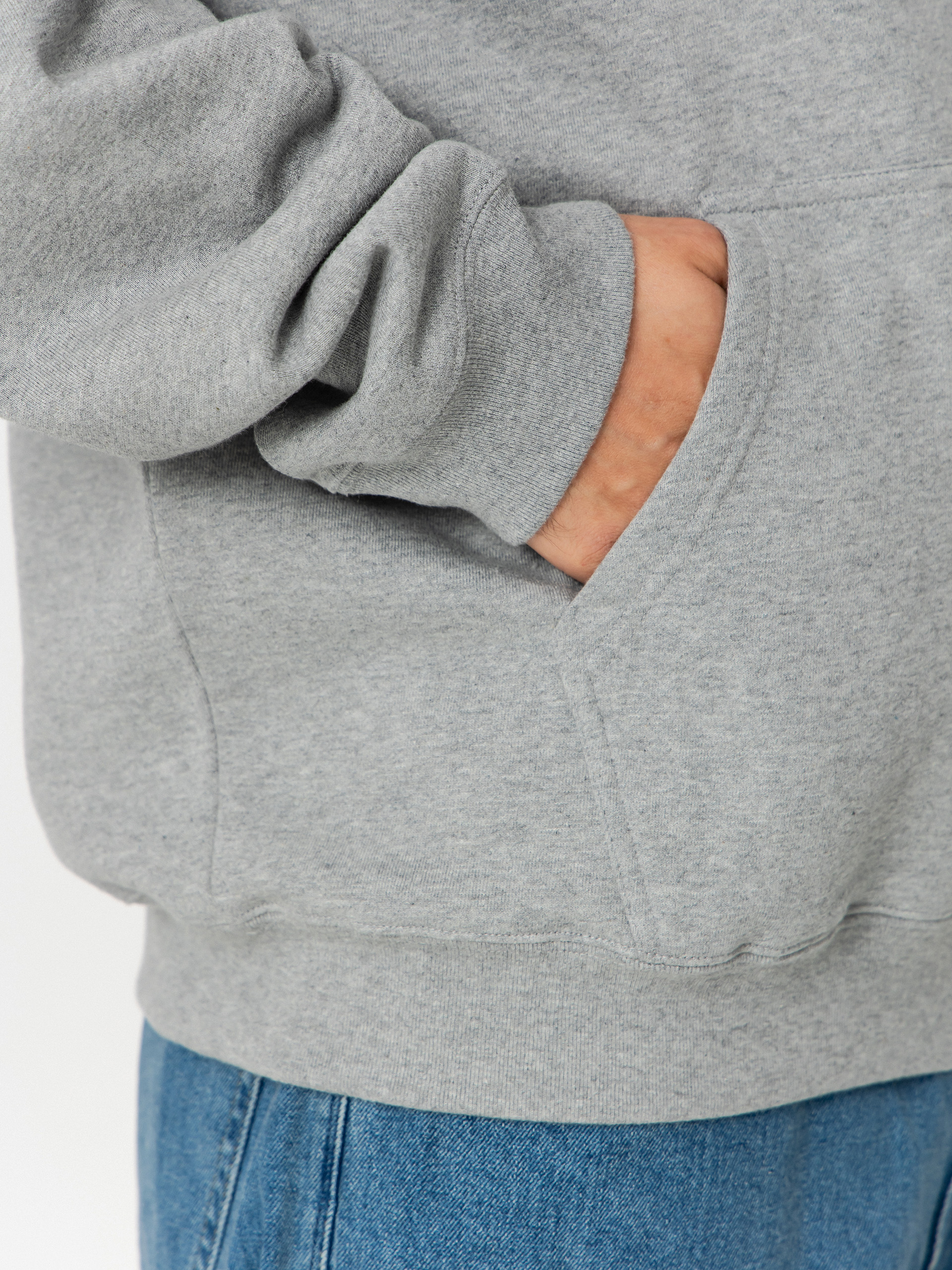 Polar Skate Dave Third Eye HD Kapucnis pulóver (heather grey)