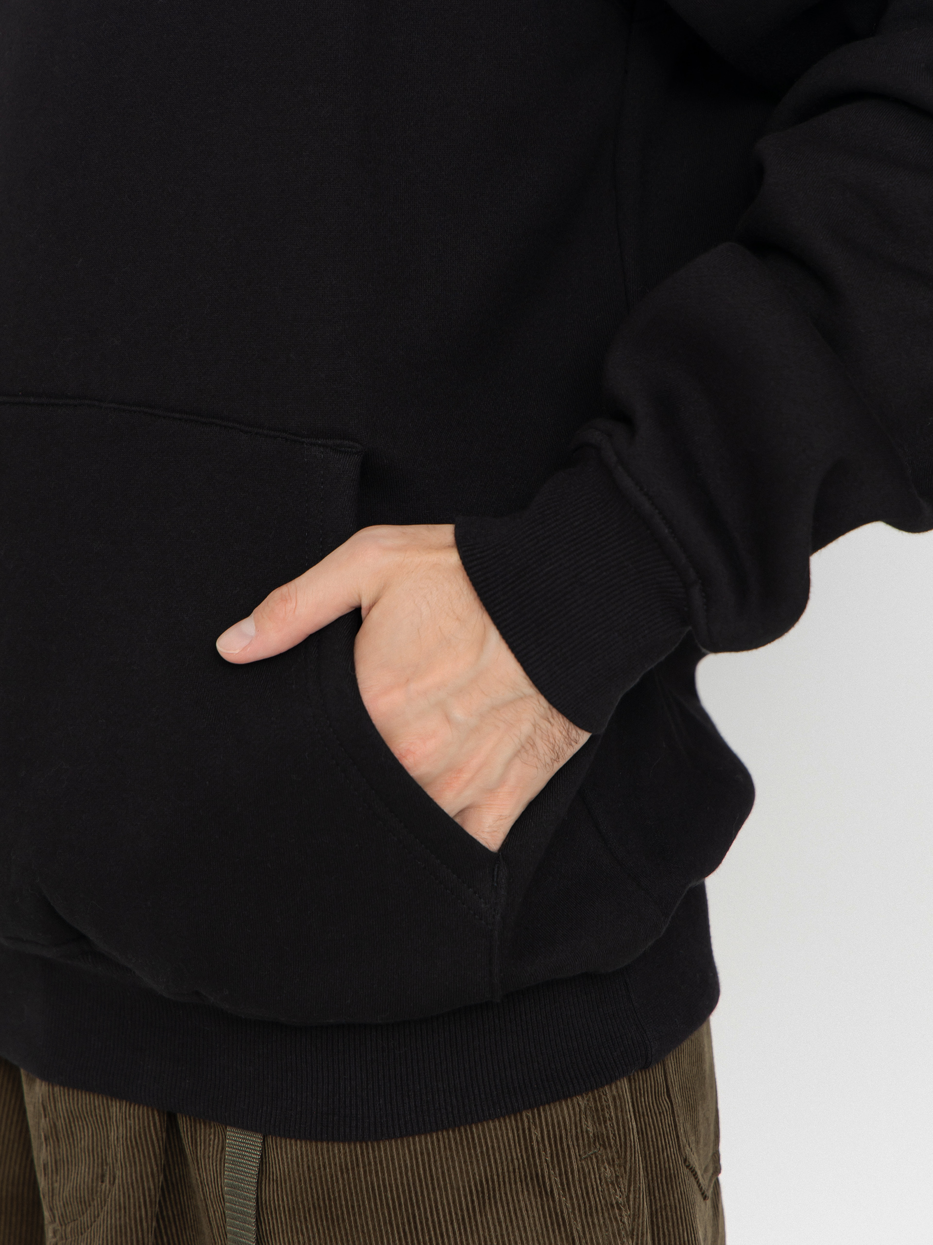 Kapucnis pulóver MassDnm Feelings HD (black)