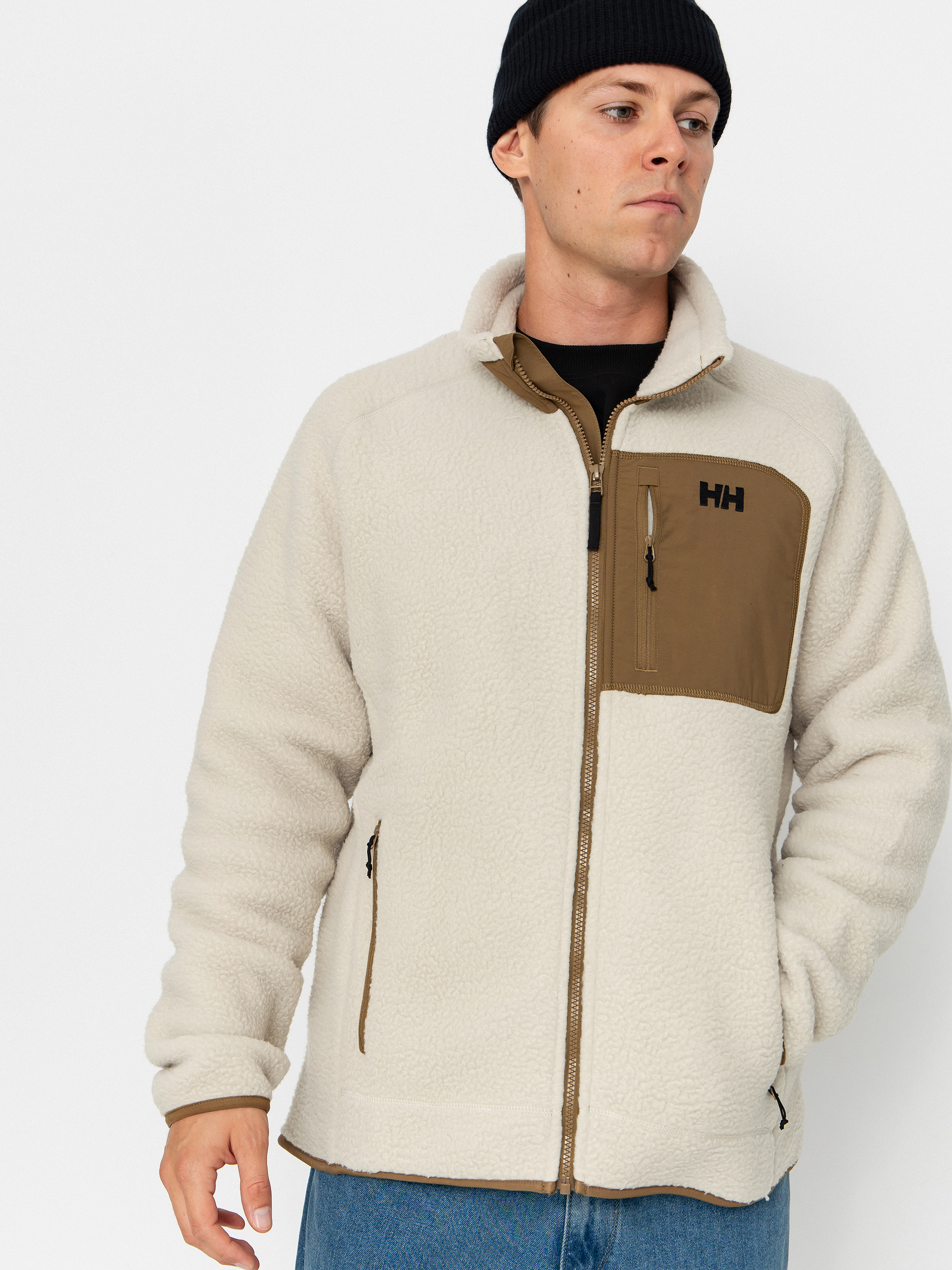 Helly Hansen Panorama Pile Block Polár pulóver (pelican)