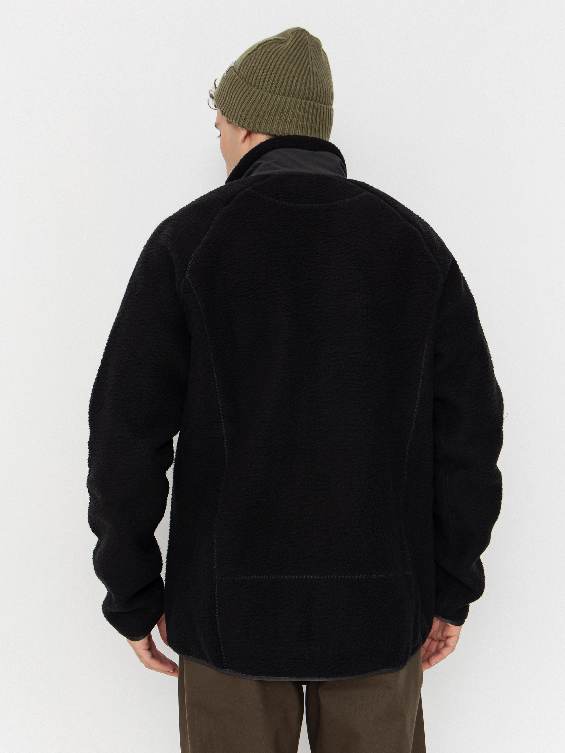 Férfi Polár pulóver Helly Hansen Panorama Pile Block (black)