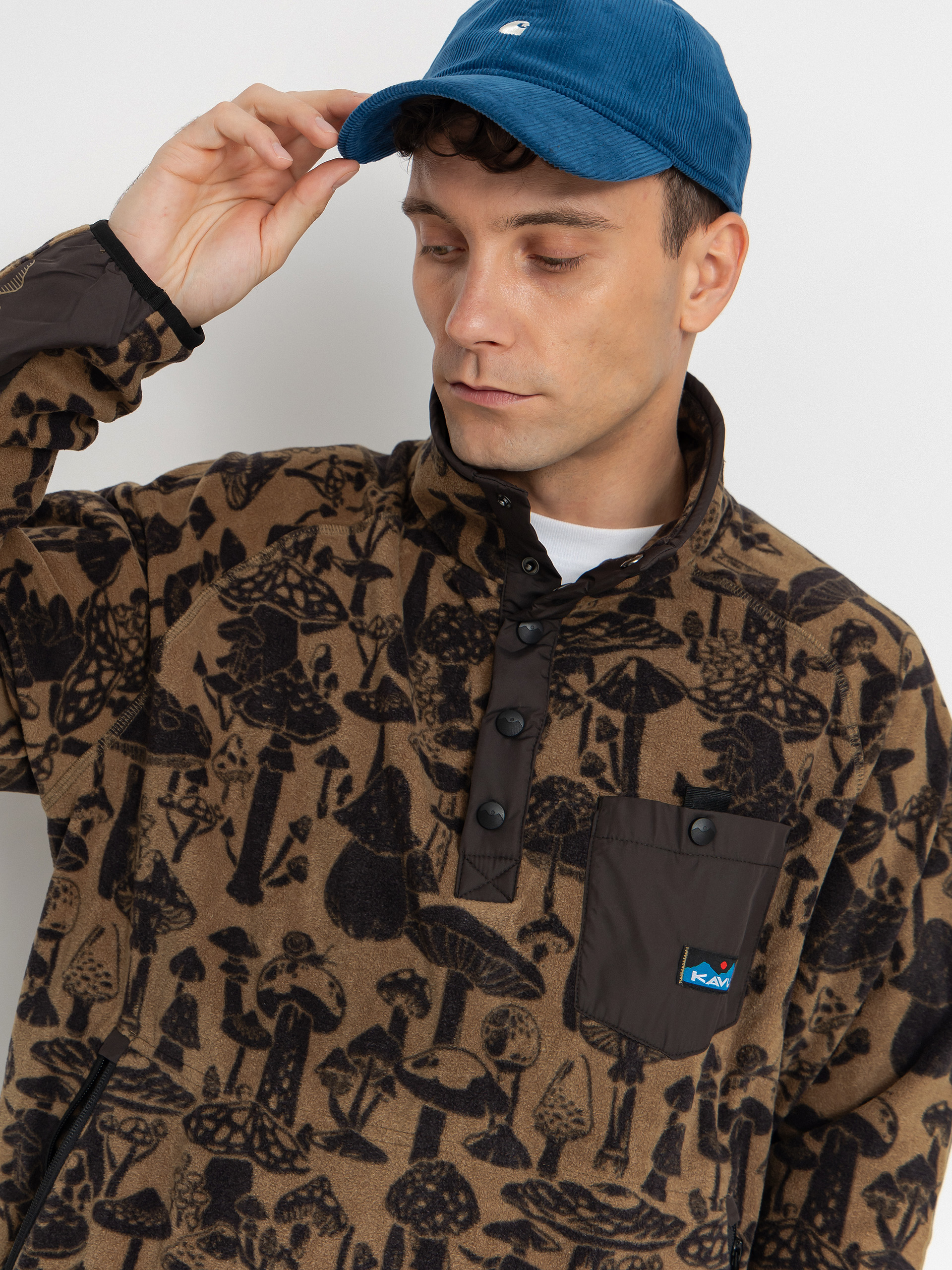 Férfi Polár pulóver Kavu Teannaway (mushroom seeker)