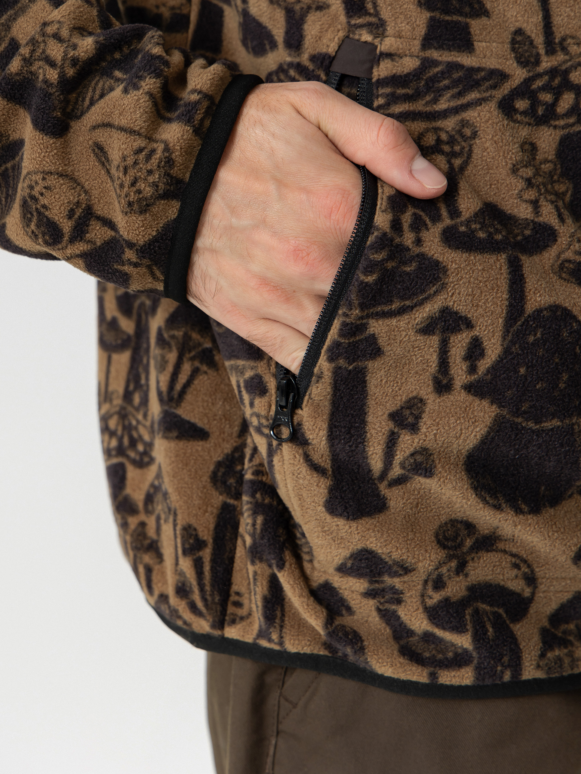 Férfi Polár pulóver Kavu Teannaway (mushroom seeker)