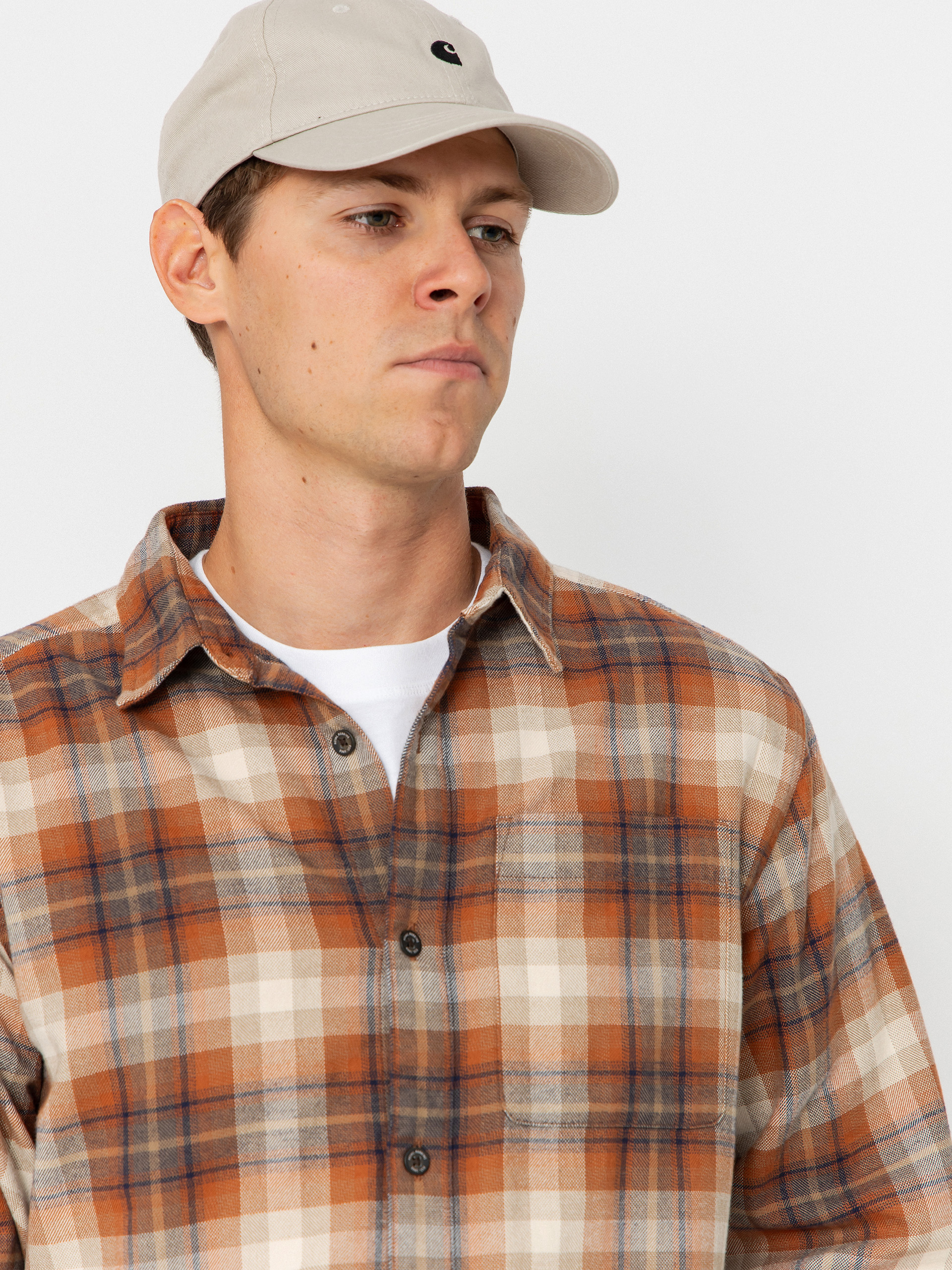 Royal Robbins Lieback Organic Cotton Flannel Ing (rust brown dipsea pld)