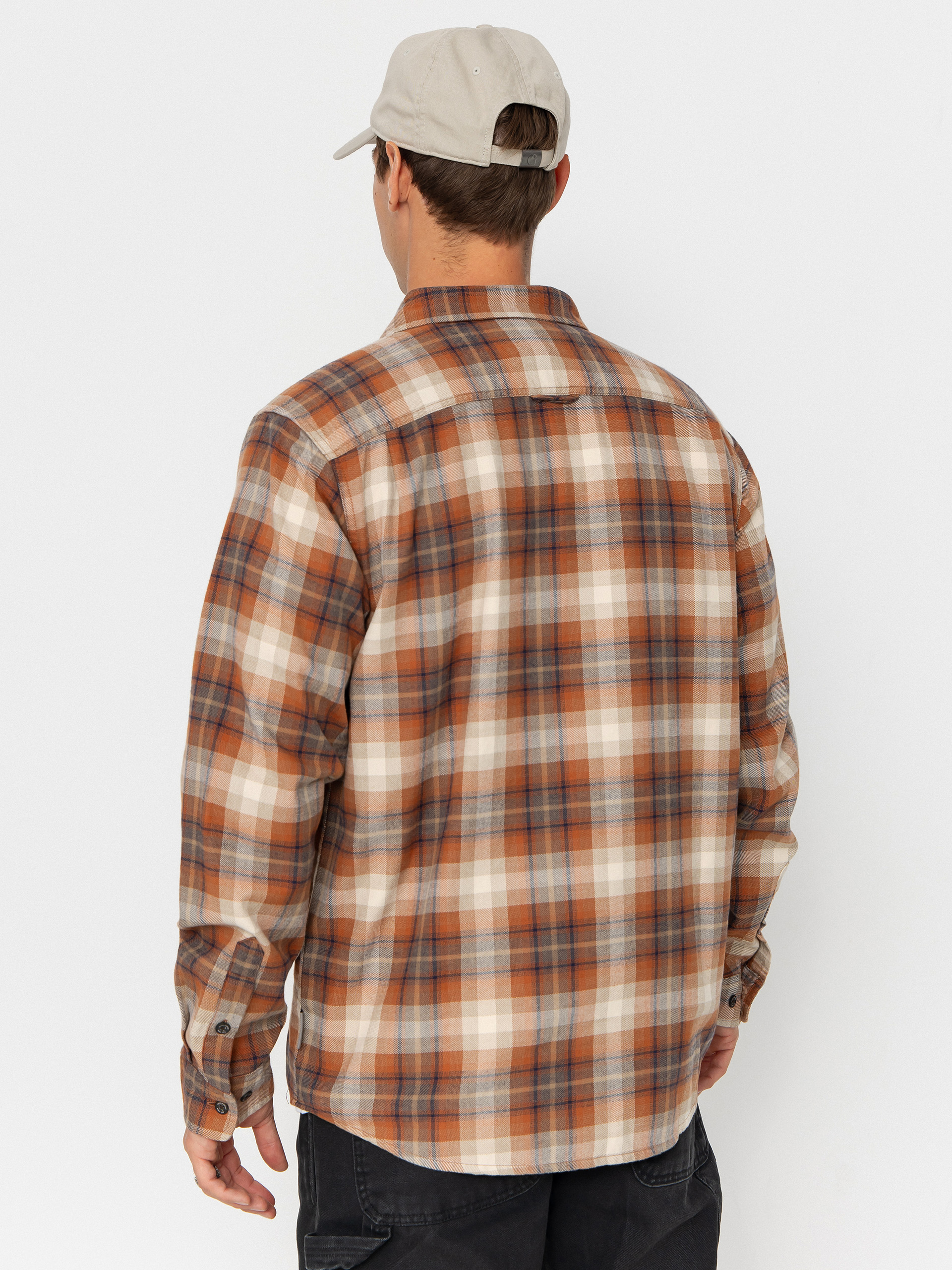 Royal Robbins Lieback Organic Cotton Flannel Ing (rust brown dipsea pld)
