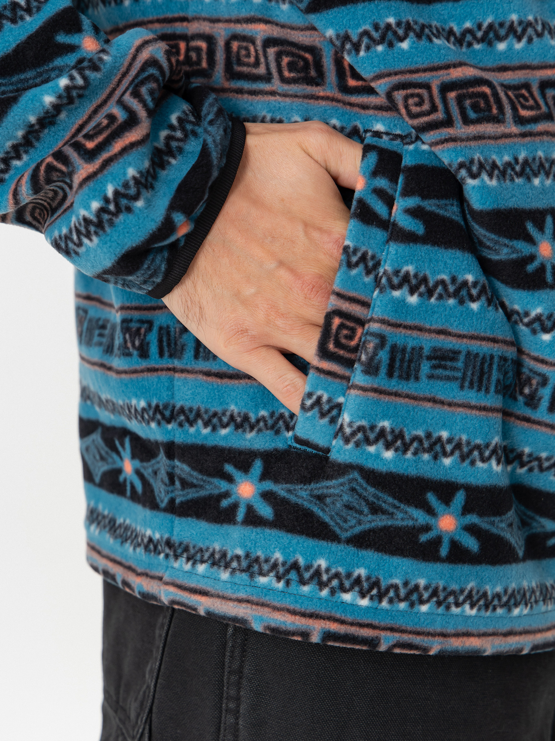 Férfi Rip Curl Fun Times Polár pulóver (storm blue)