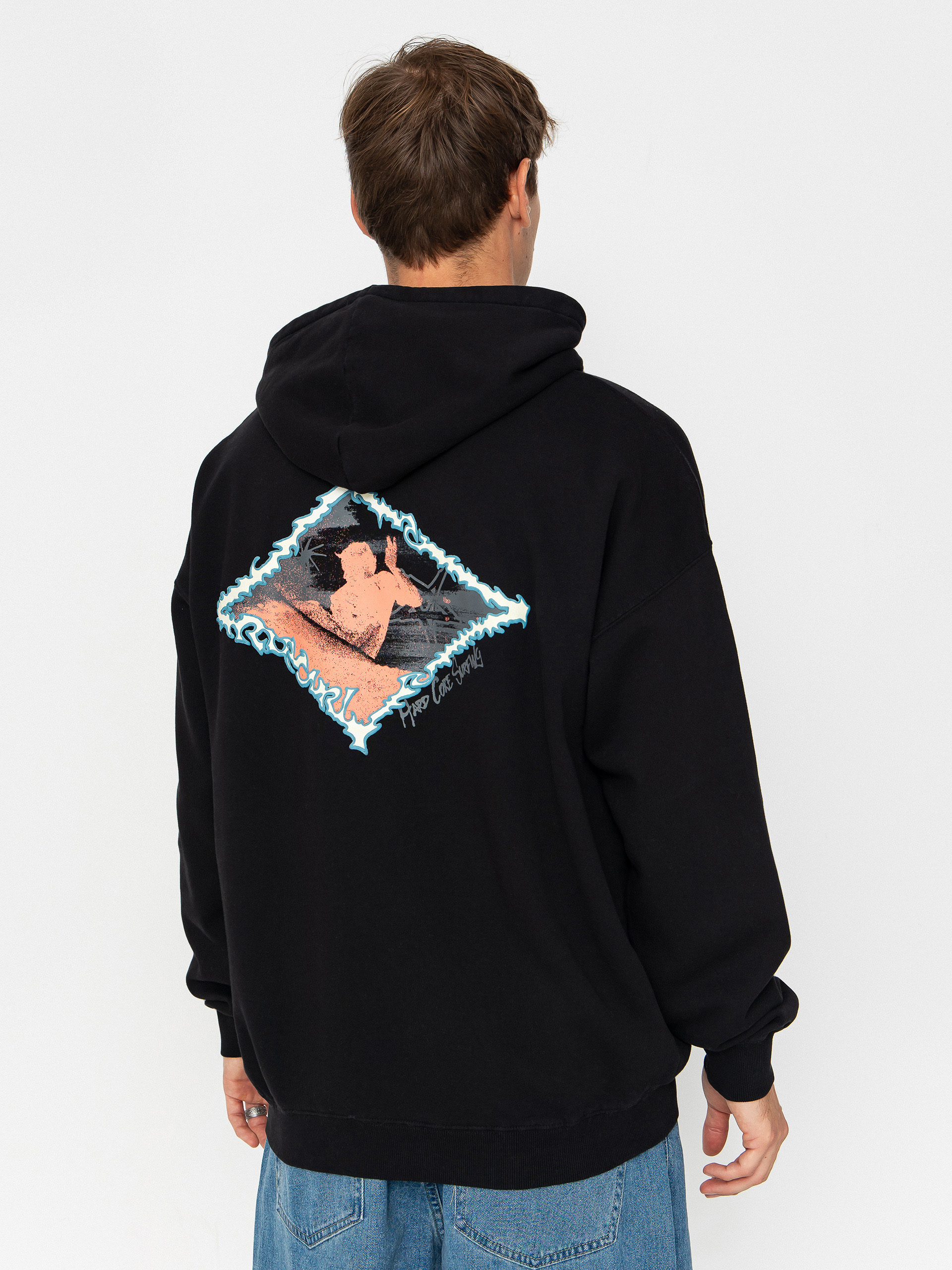 Rip Curl Raw Energy HD Kapucnis pulóver (black)