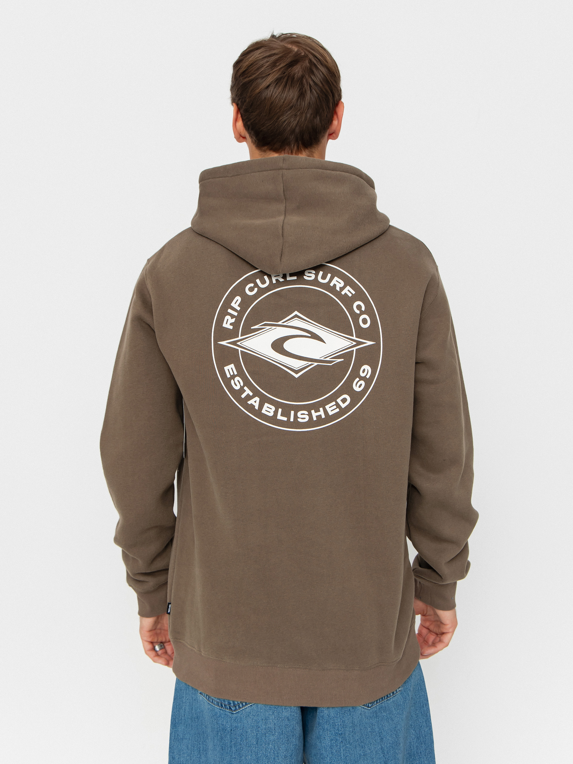 Rip Curl Staple HD Kapucnis pulóver (rock)