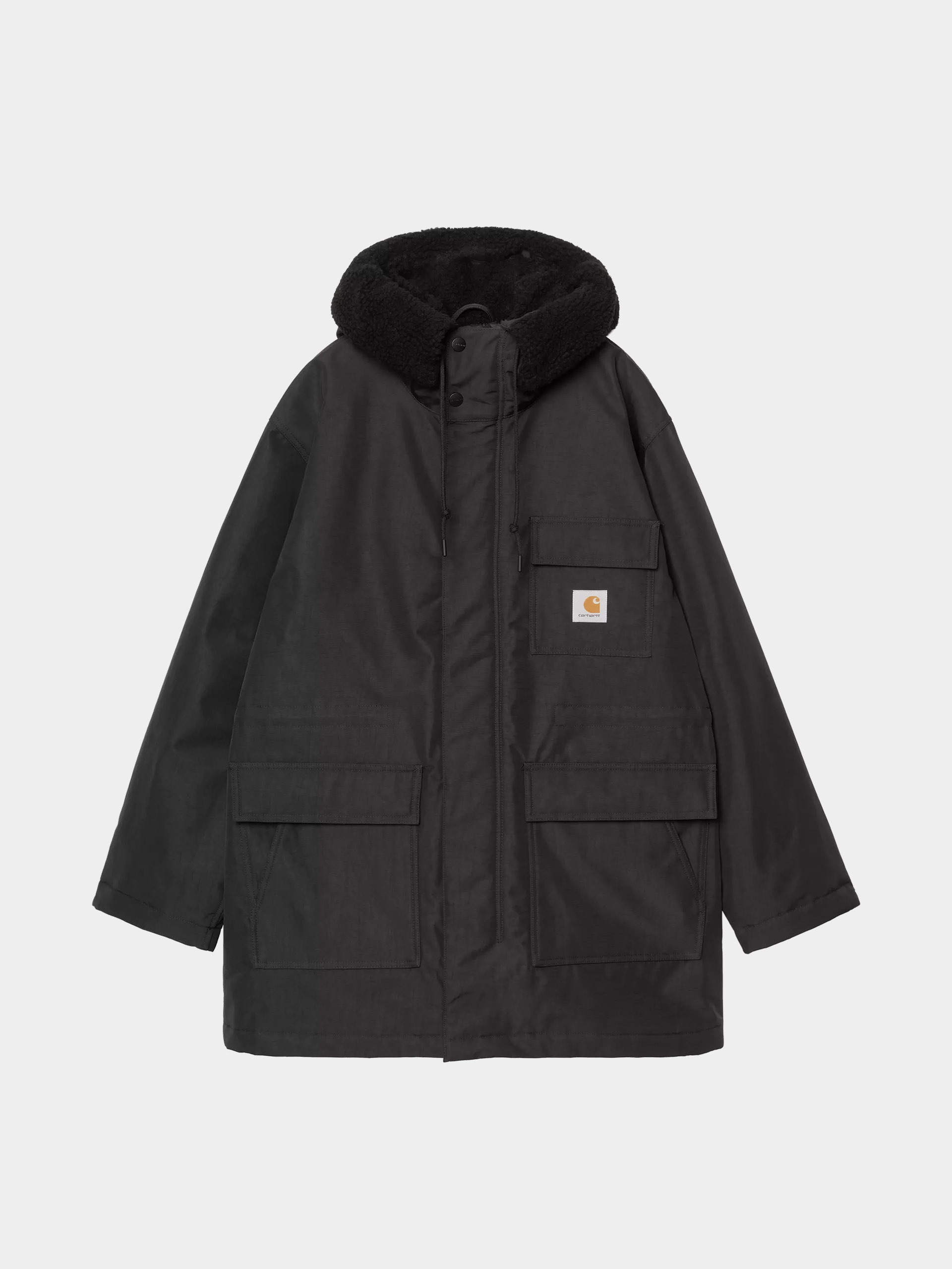 Dzseki Carhartt WIP Siberia Parka (black)